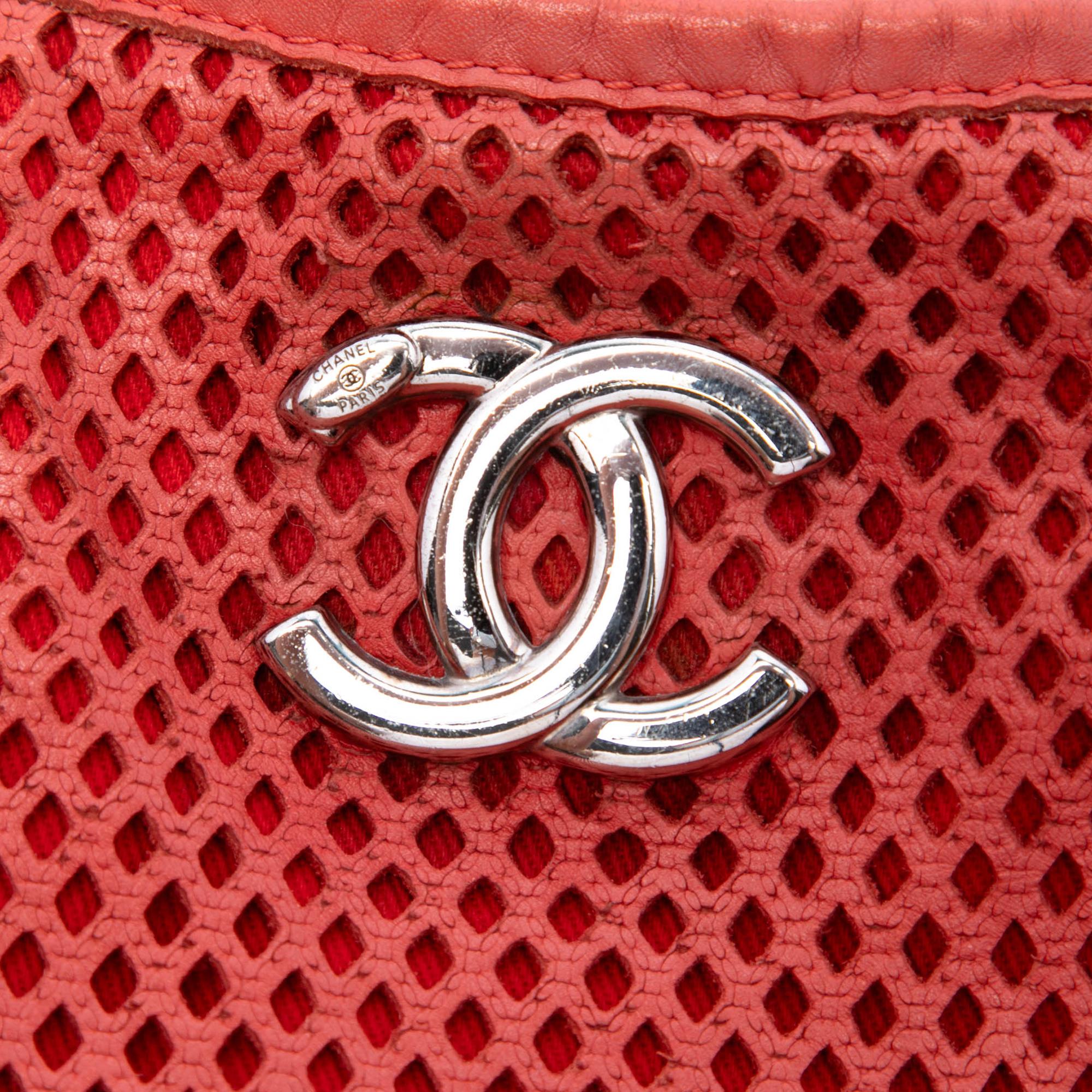 Chanel Perforated Calfskin Up In The Air Tote