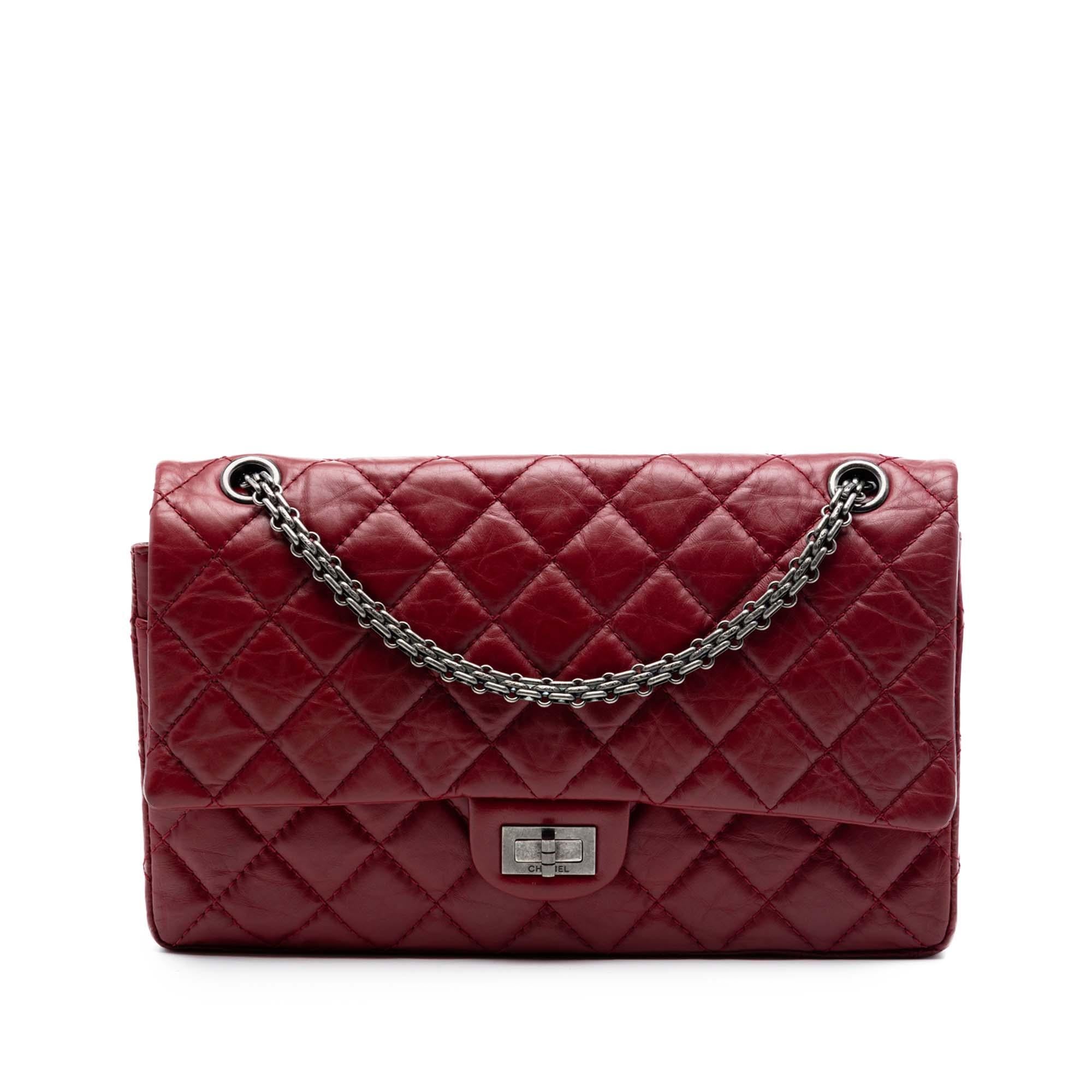 Chanel Quilted Aged Calfskin Reissue 2.55 Double Flap 226
