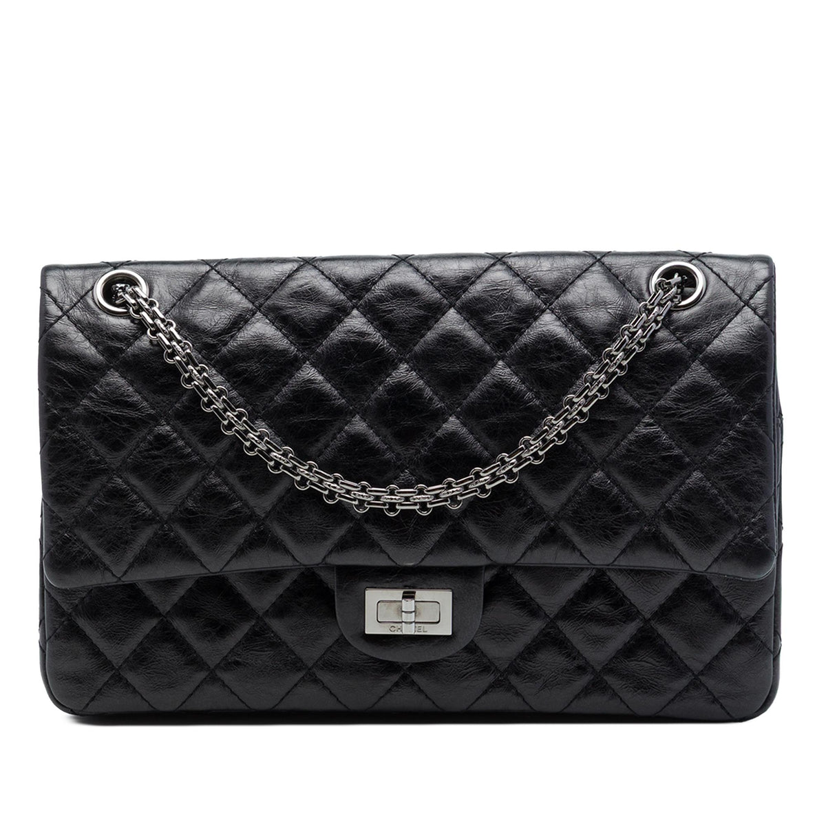 Chanel Quilted Aged Calfskin Reissue 2.55 Double Flap 226