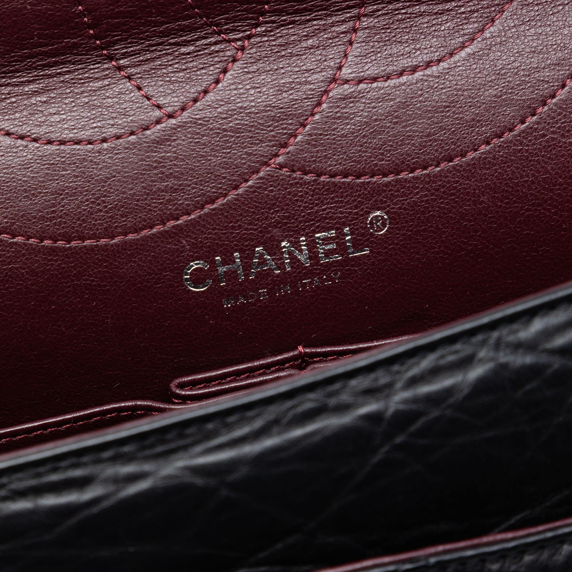 Chanel Quilted Aged Calfskin Reissue 2.55 Double Flap 227