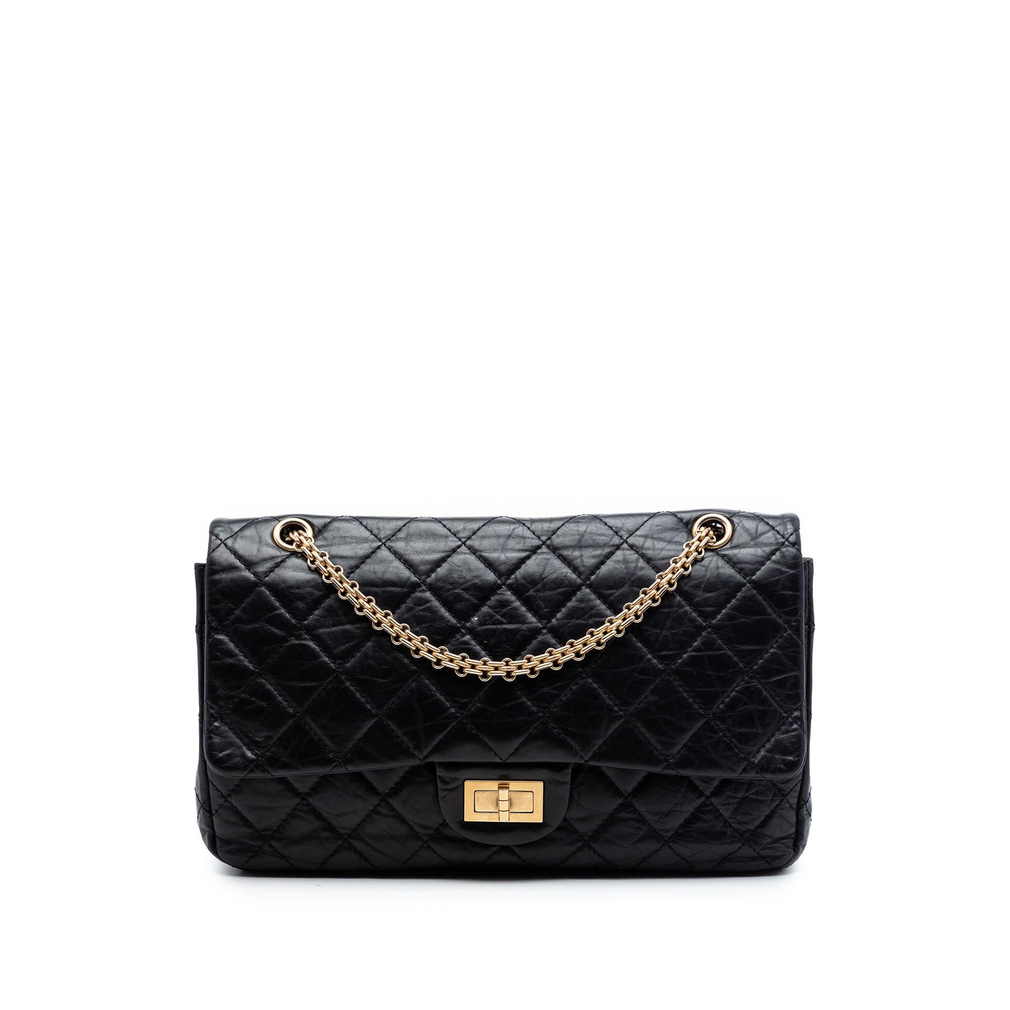 Chanel Quilted Aged Calfskin Reissue 2.55 Double Flap 227