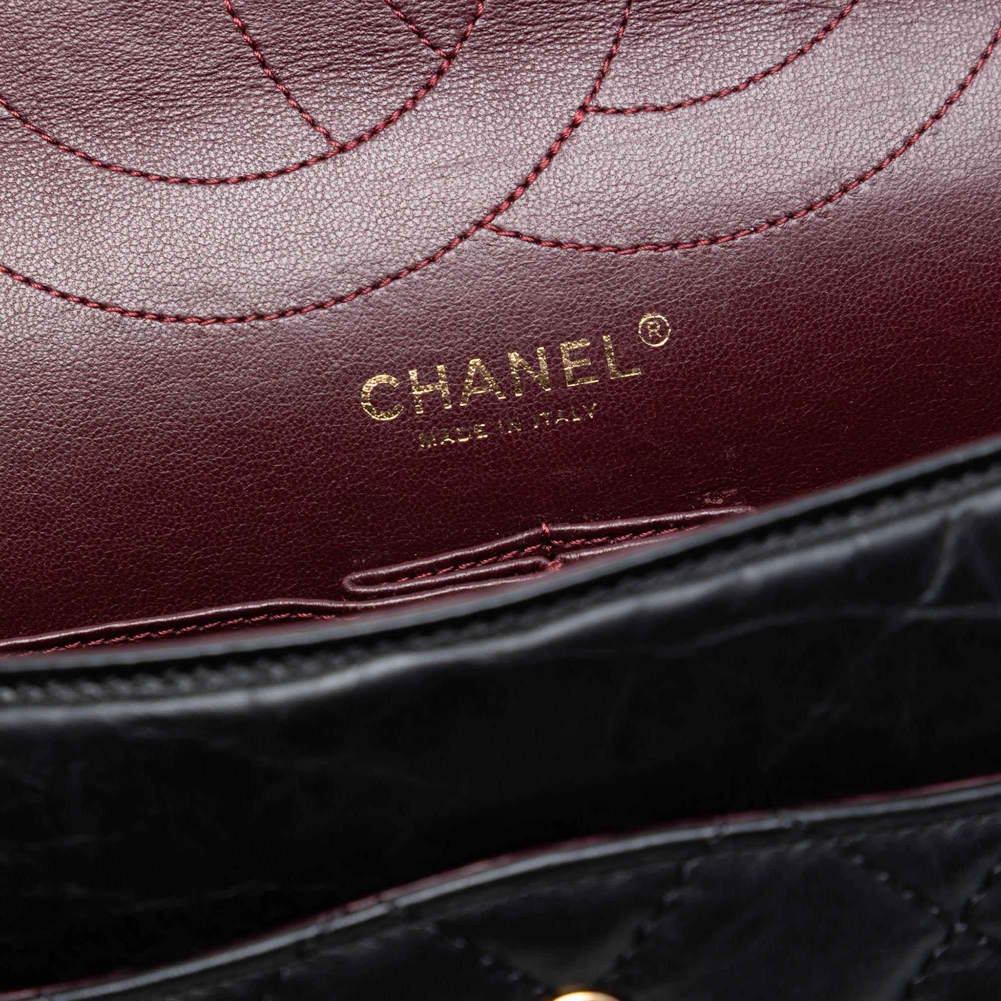 Chanel Quilted Aged Calfskin Reissue 2.55 Double Flap 227