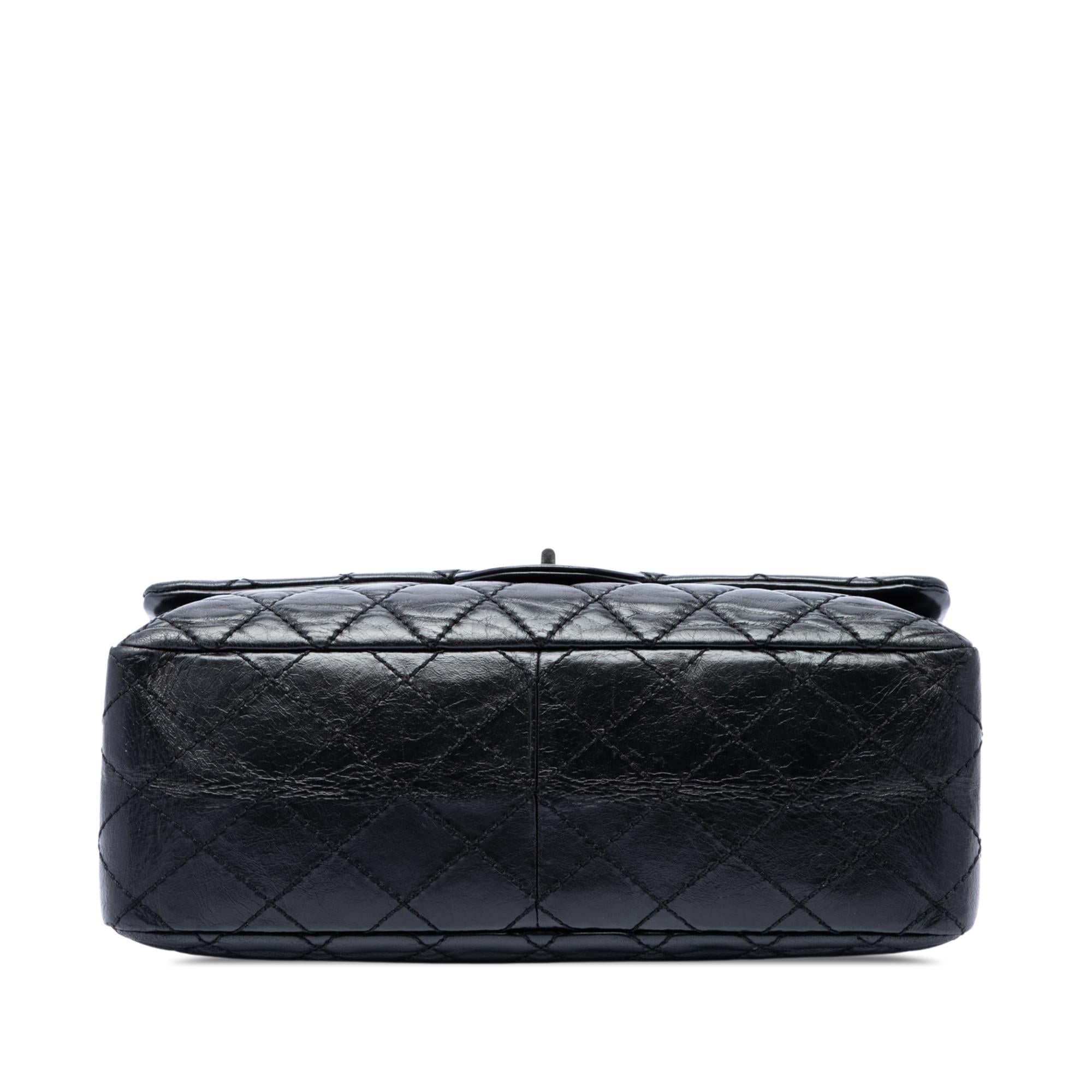 Chanel Quilted Aged Calfskin Reissue 2.55 Double Flap 227