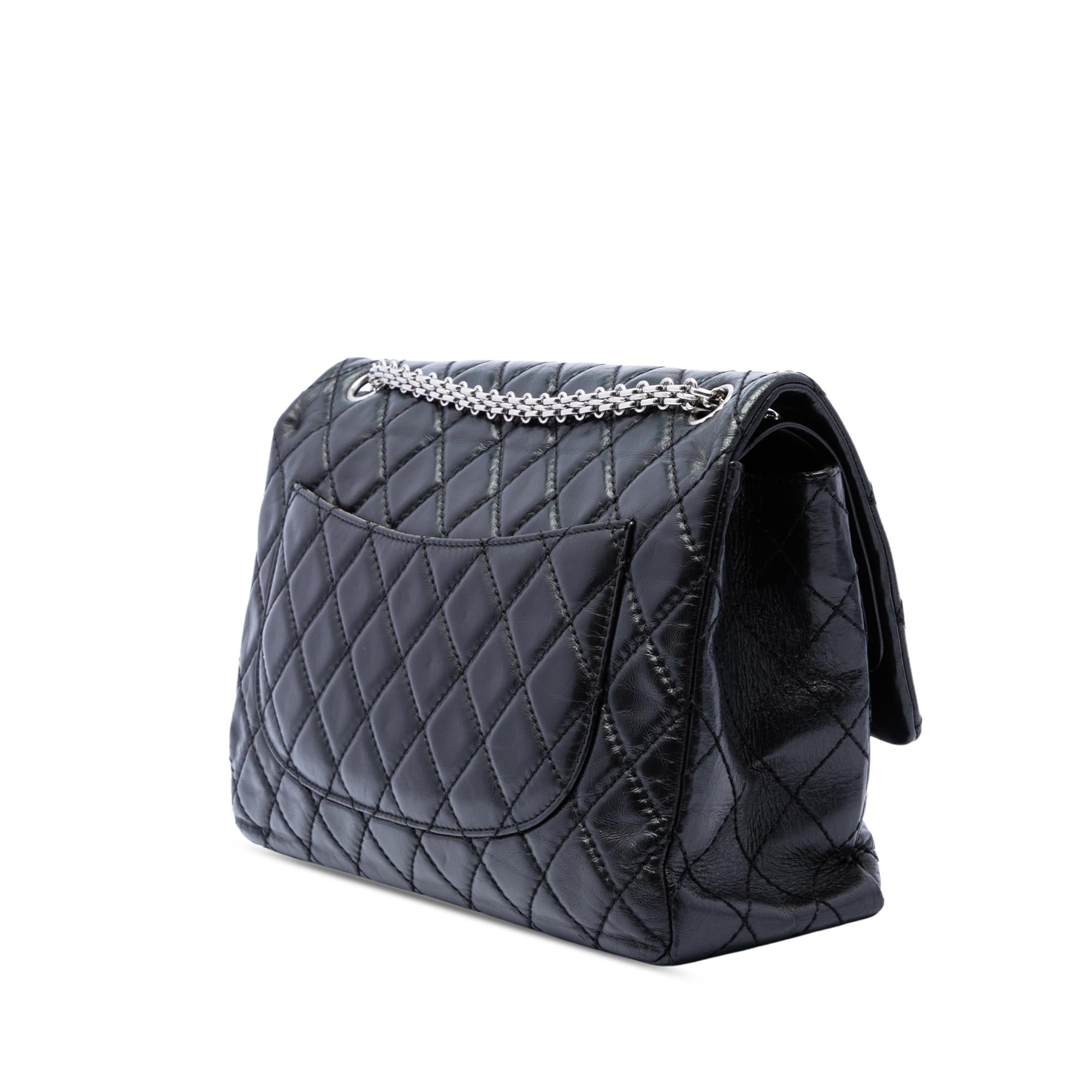 Chanel Quilted Aged Calfskin Reissue 2.55 Double Flap 227