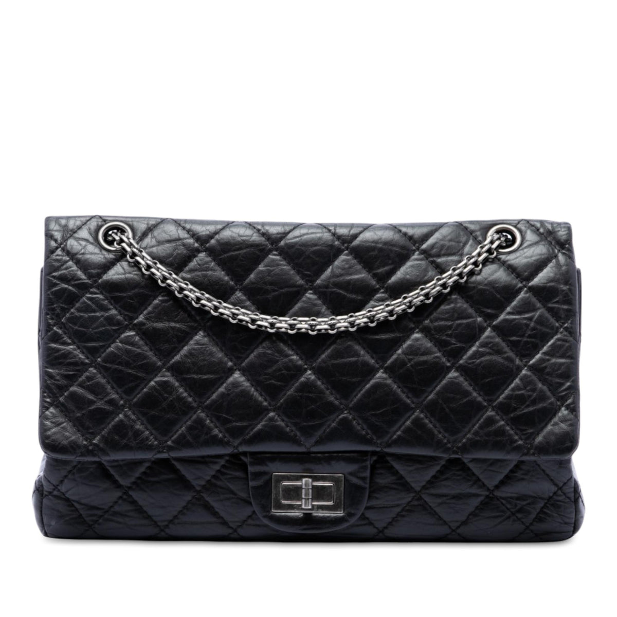 Chanel Quilted Aged Calfskin Reissue 2.55 Double Flap 227