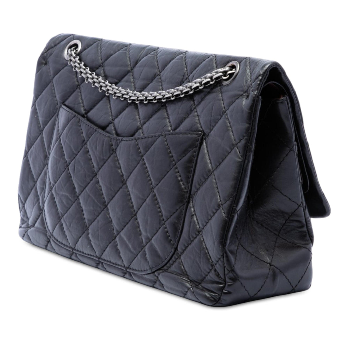 Chanel Quilted Aged Calfskin Reissue 2.55 Double Flap 227
