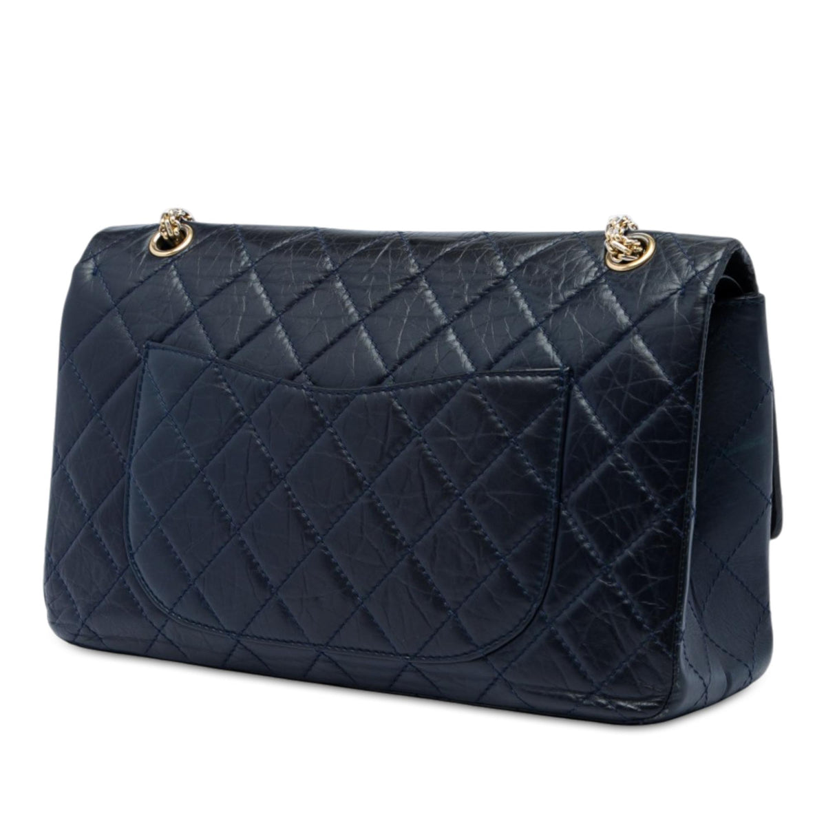 Chanel Quilted Aged Calfskin Reissue 2.55 Double Flap 227