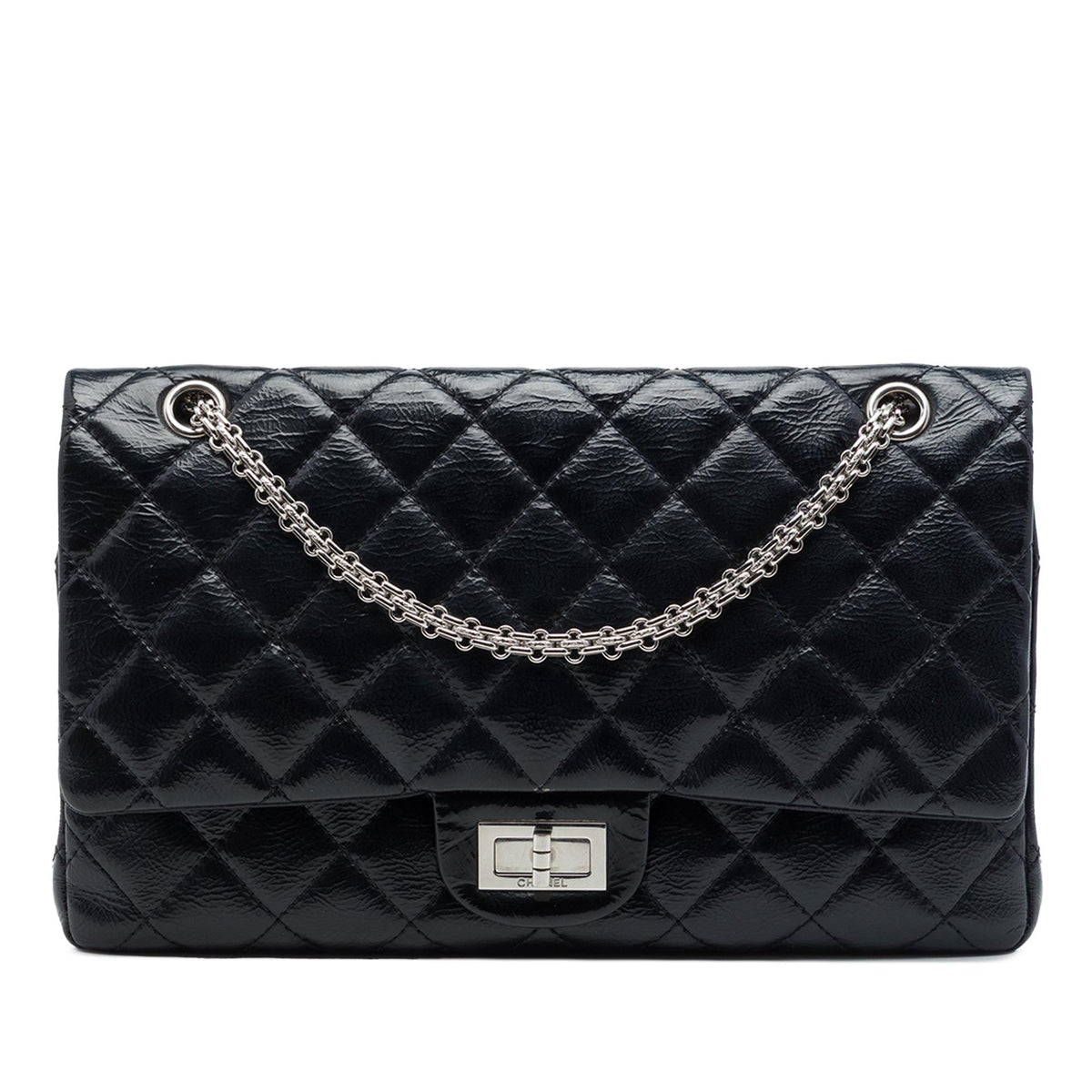 Chanel Quilted Aged Calfskin Reissue 2.55 Double Flap 227