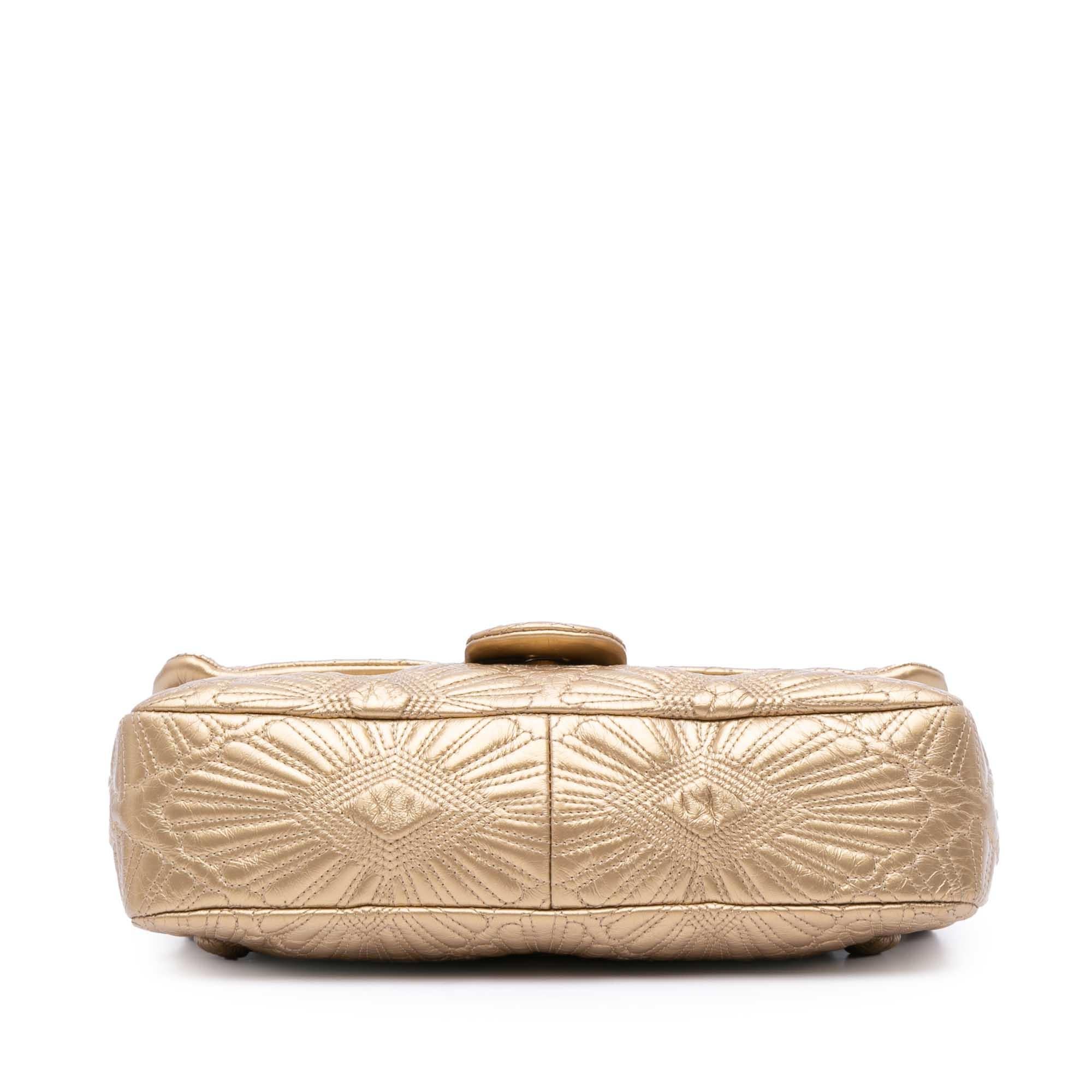 Chanel Quilted Calfskin Ca D'Oro Flap