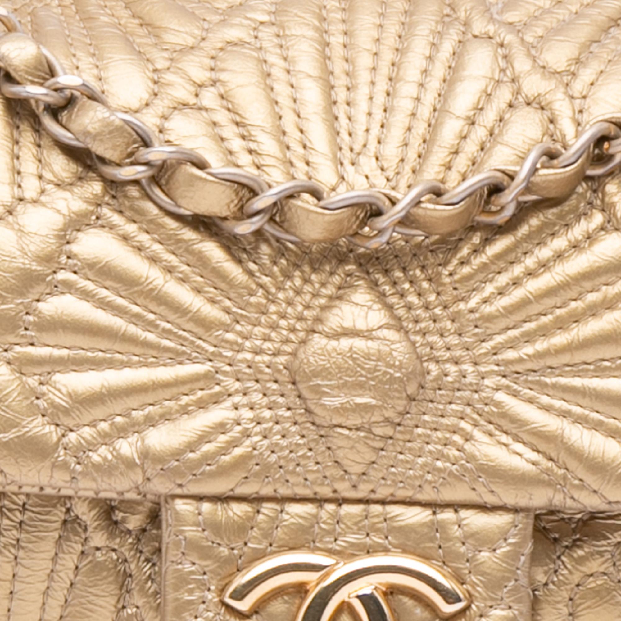 Chanel Quilted Calfskin Ca D'Oro Flap