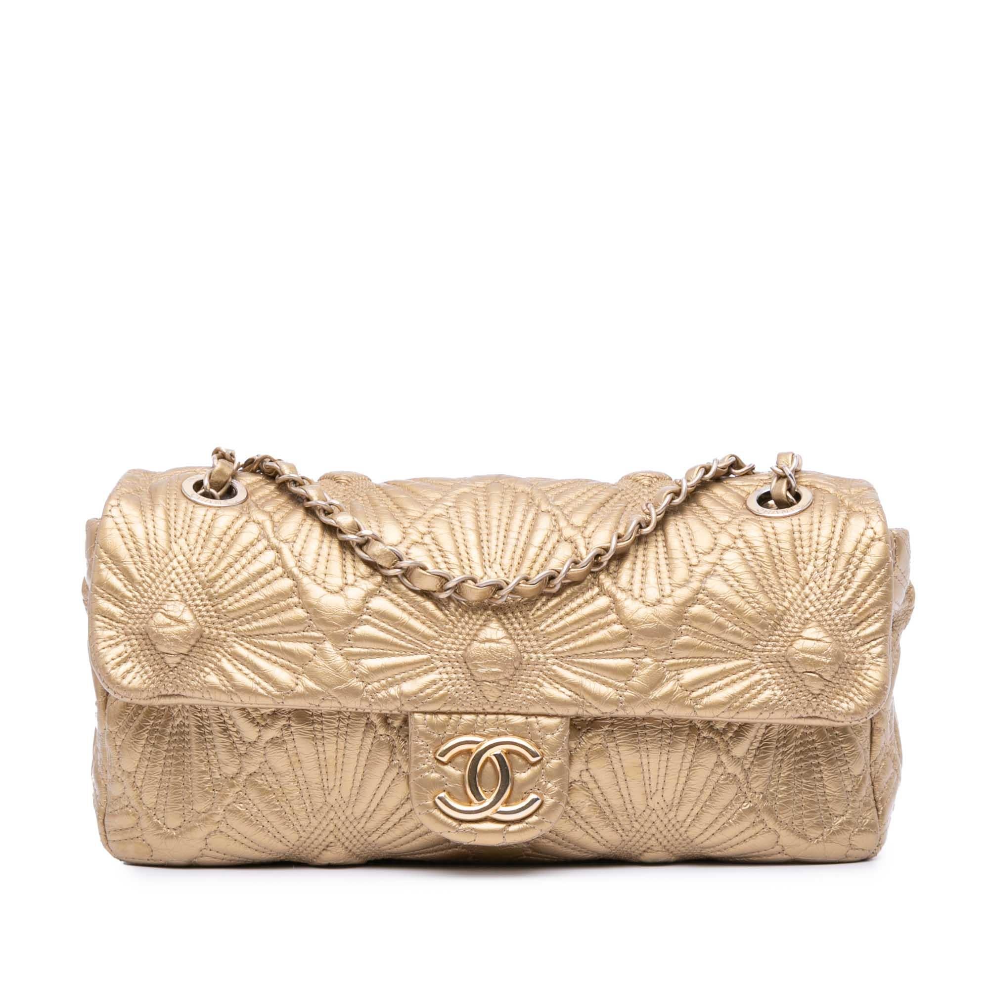 Chanel Quilted Calfskin Ca D'Oro Flap