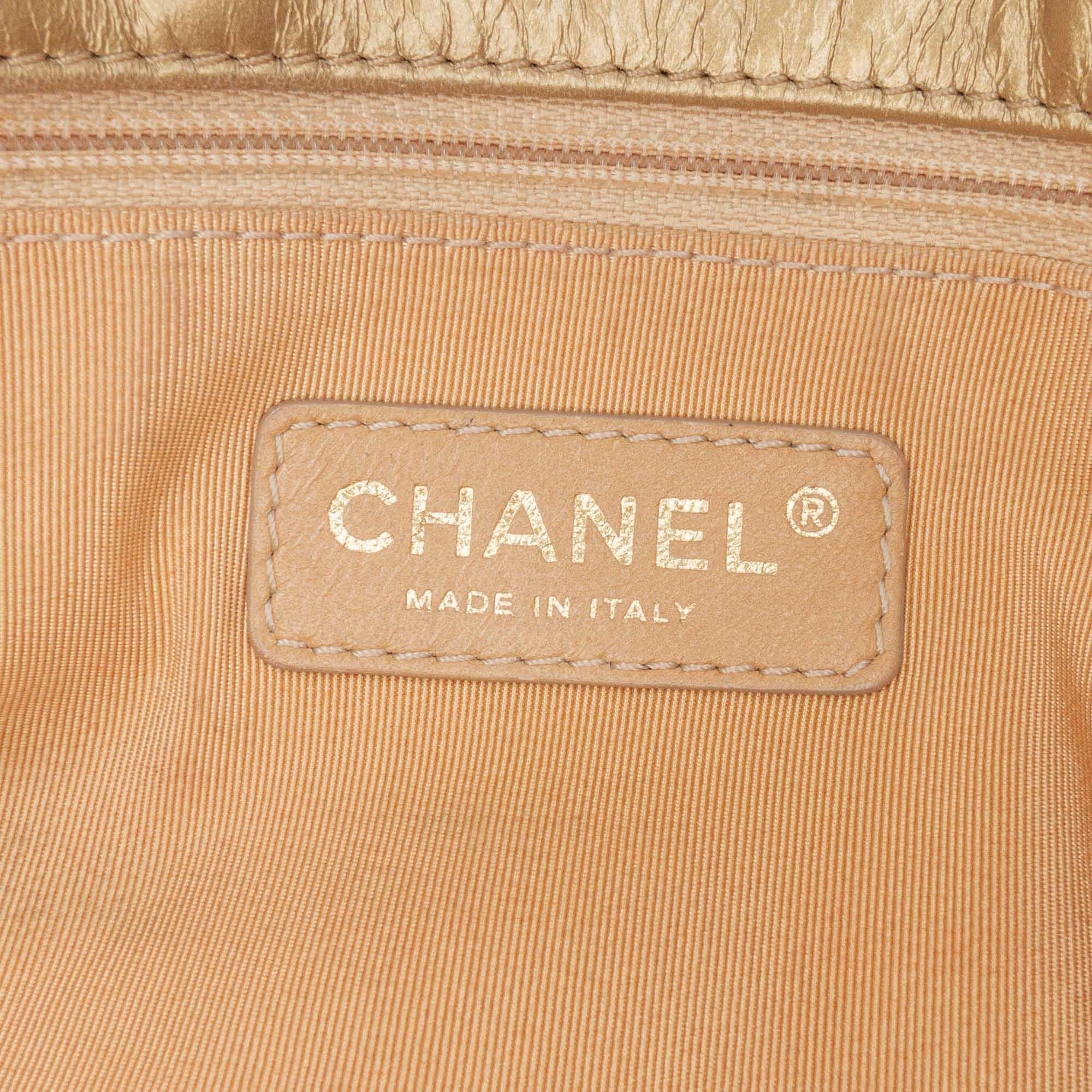 Chanel Quilted Calfskin Ca D'Oro Flap