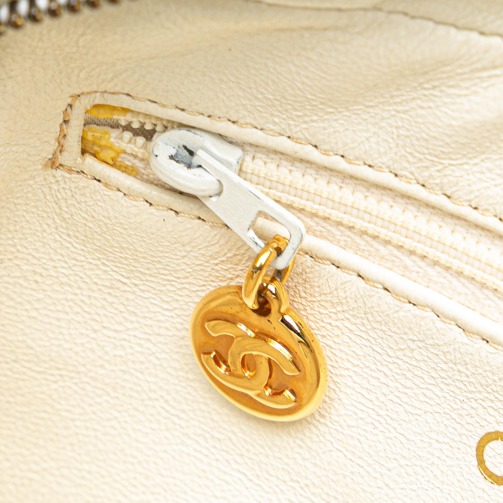 Chanel Quilted Caviar CC Camera Bag