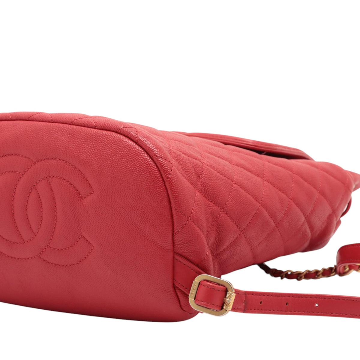 Chanel Quilted Caviar CC Filigree Backpack
