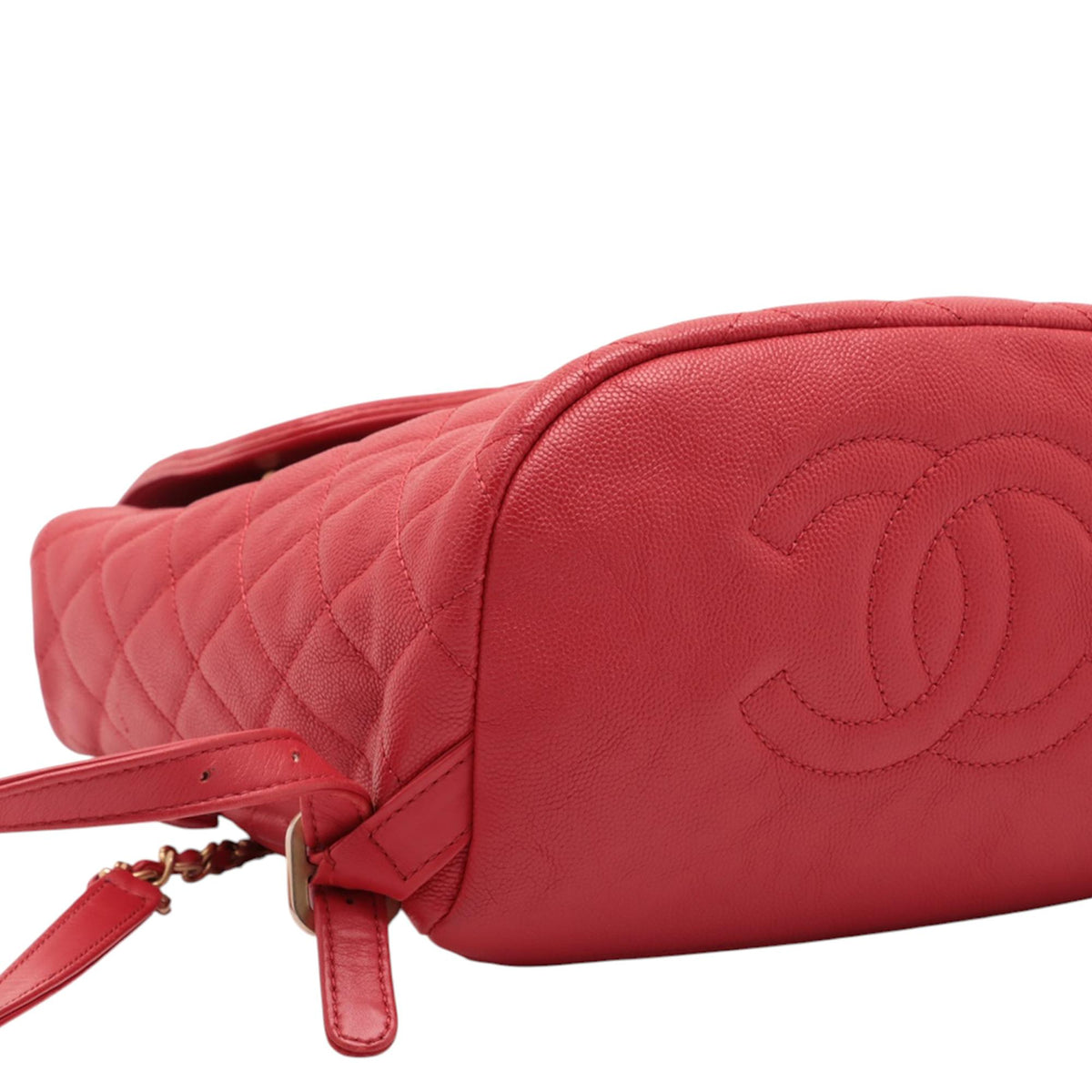 Chanel Quilted Caviar CC Filigree Backpack