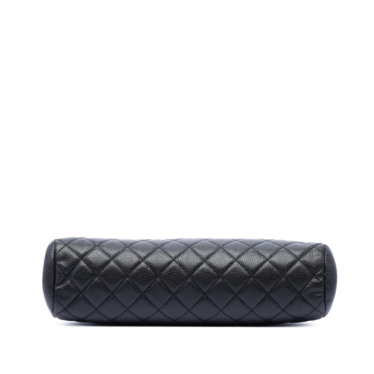 Chanel Quilted Caviar Timeless Kisslock Clutch