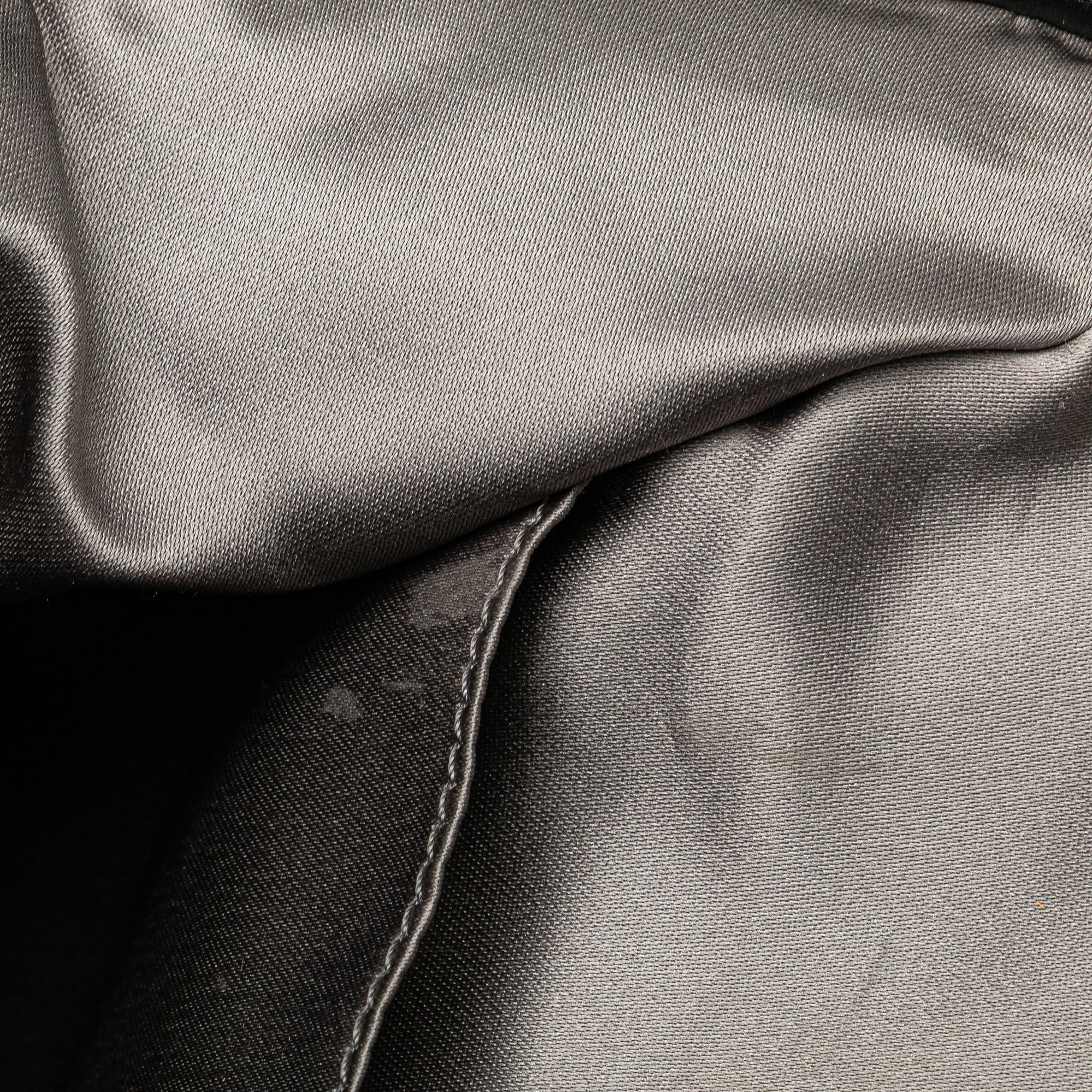 Chanel Quilted Glazed Calfskin and Tweed Portobello Frame Satchel