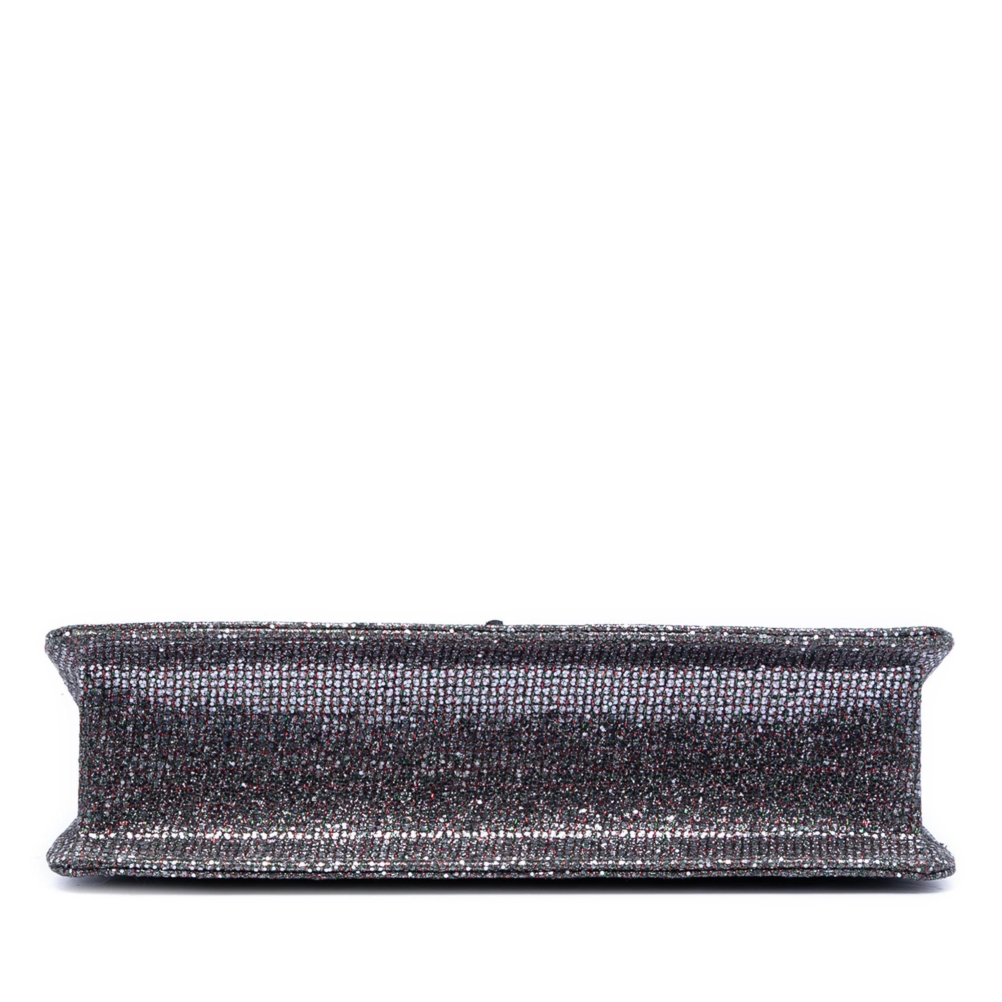 Chanel Quilted Glitter Canvas Reissue 2.55 Flap