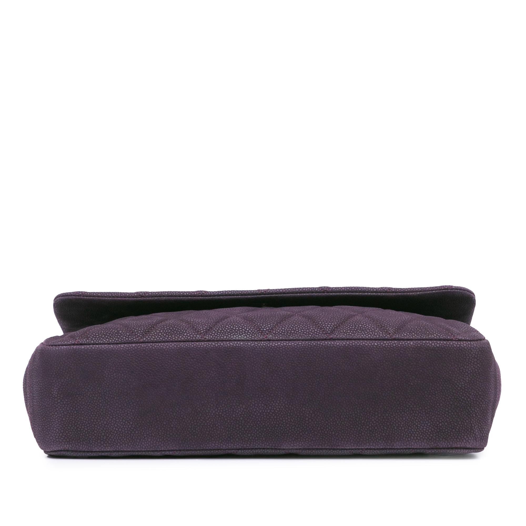 Chanel Quilted Iridescent Caviar Lady Pearly Flap