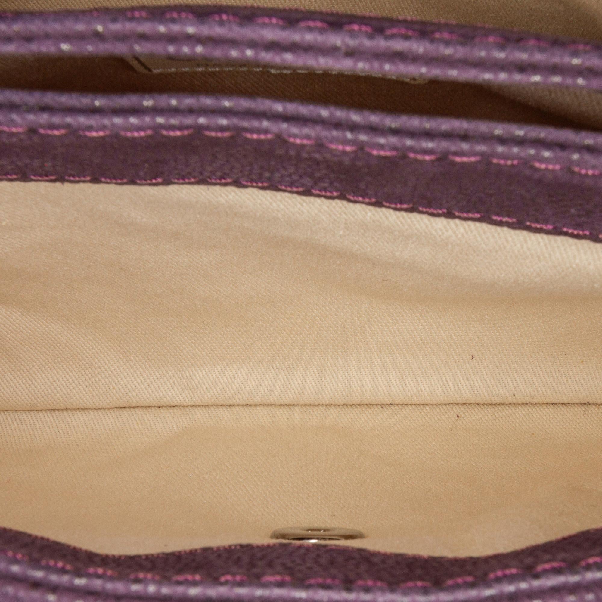 Chanel Quilted Iridescent Caviar Lady Pearly Flap