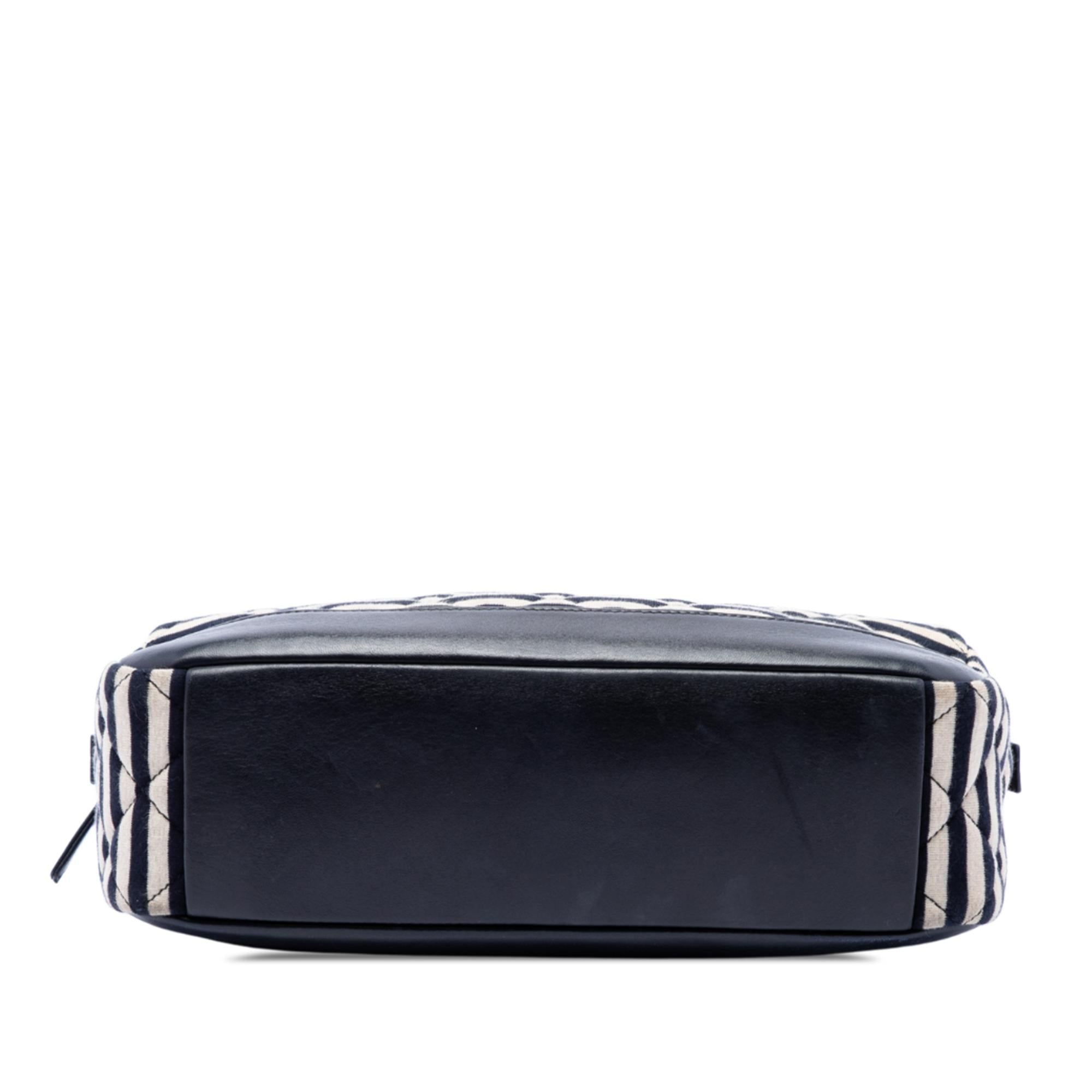 Chanel Quilted Jersey and Lambskin Coco Sailor Camera Bag