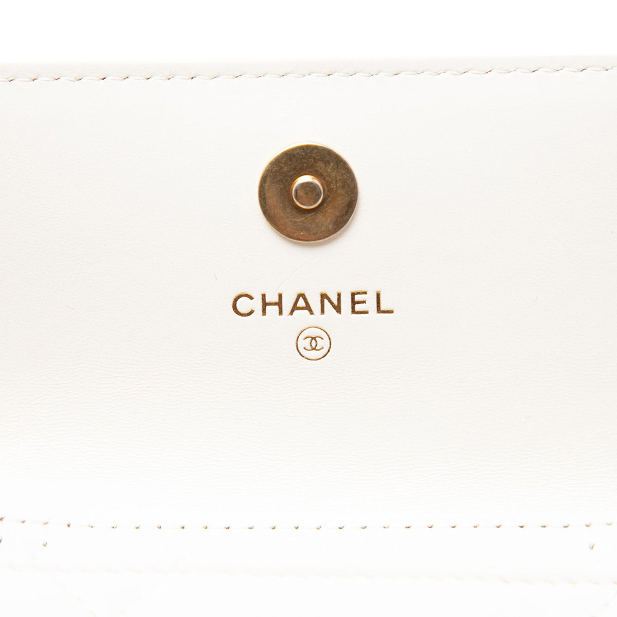 Chanel Quilted Lambskin 19 Flap Coin Purse With Chain
