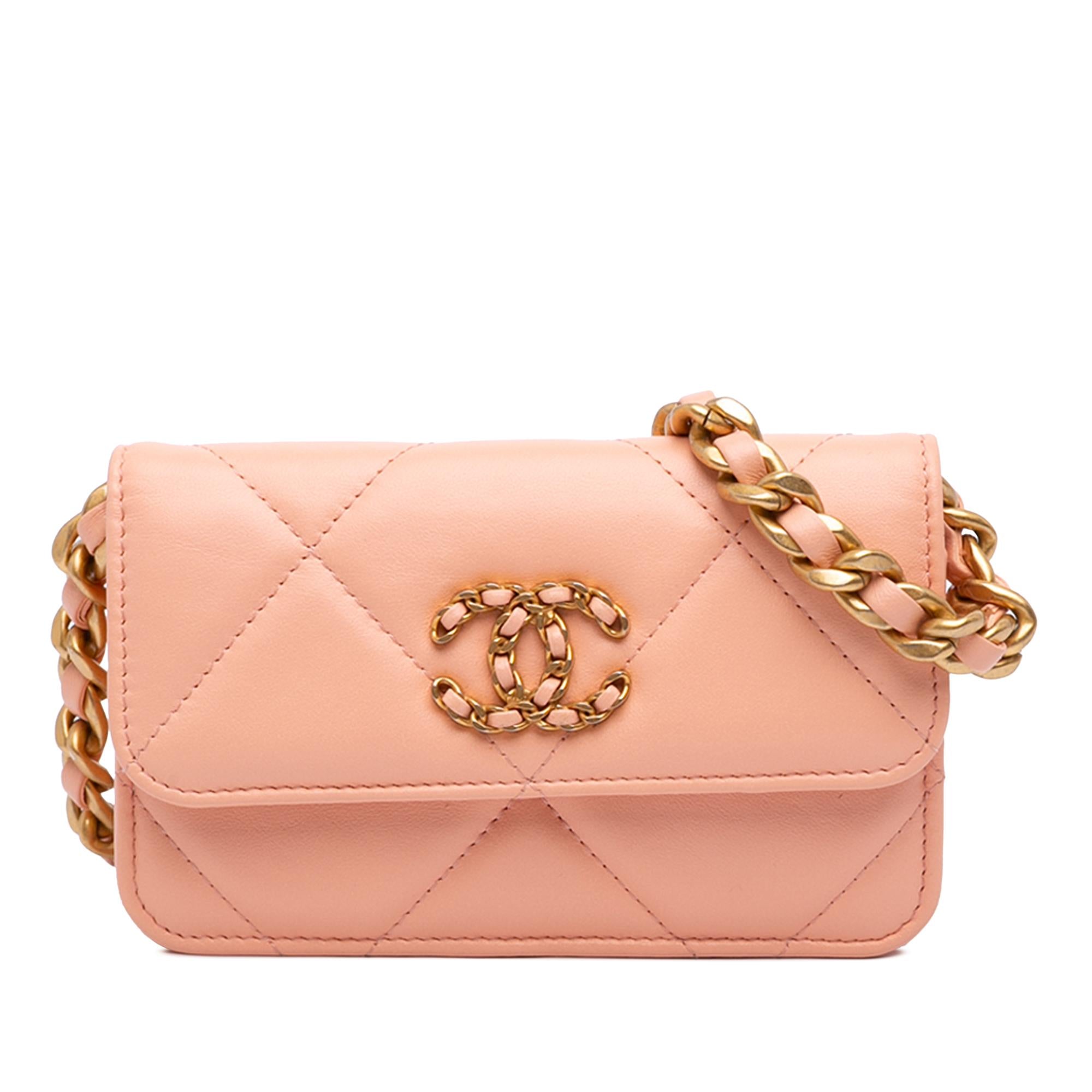 Chanel Quilted Lambskin 19 Wallet on Chain
