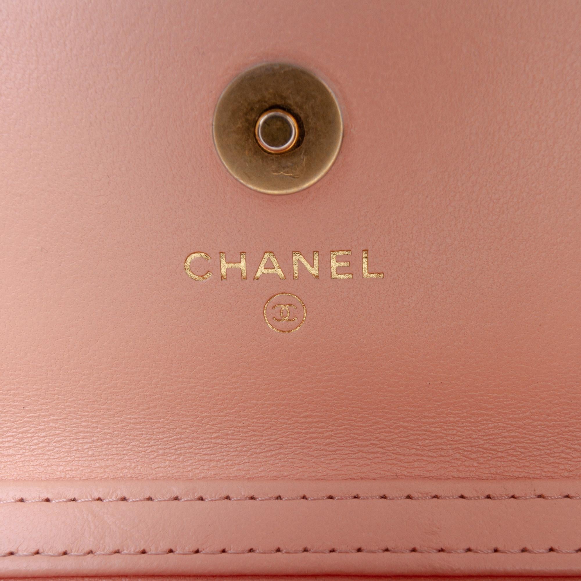 Chanel Quilted Lambskin 19 Wallet on Chain