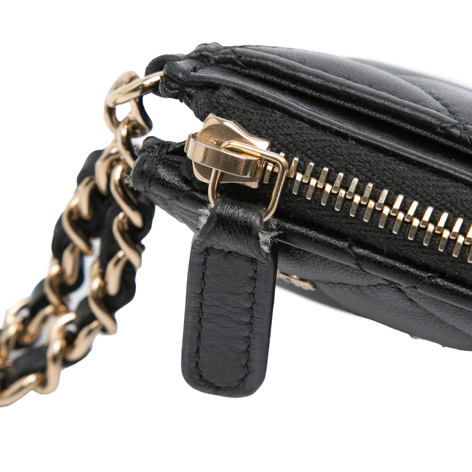 Chanel Quilted Lambskin All About Chanel Clutch On Chain