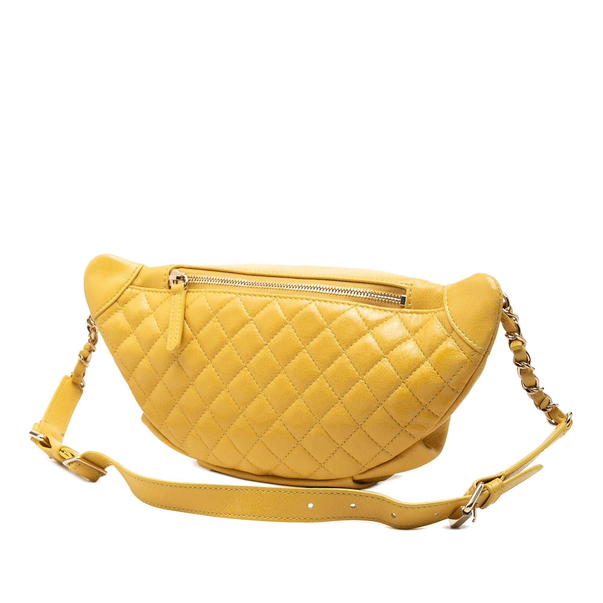 Chanel Quilted Lambskin Classic Bi Waist Bag