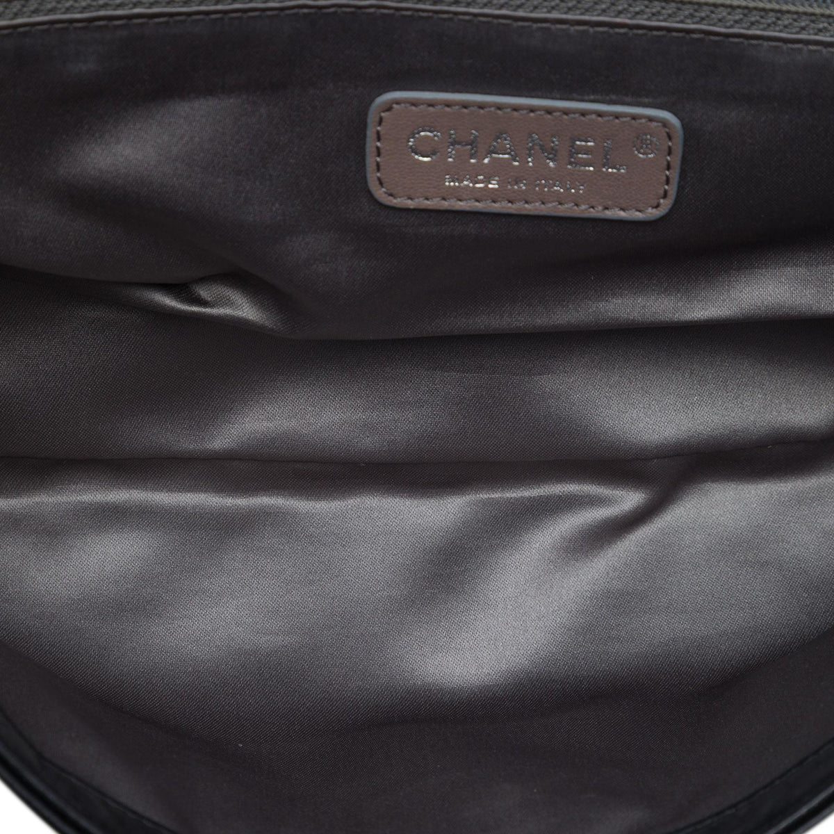 Chanel Quilted Lambskin East West Mademoiselle Flap