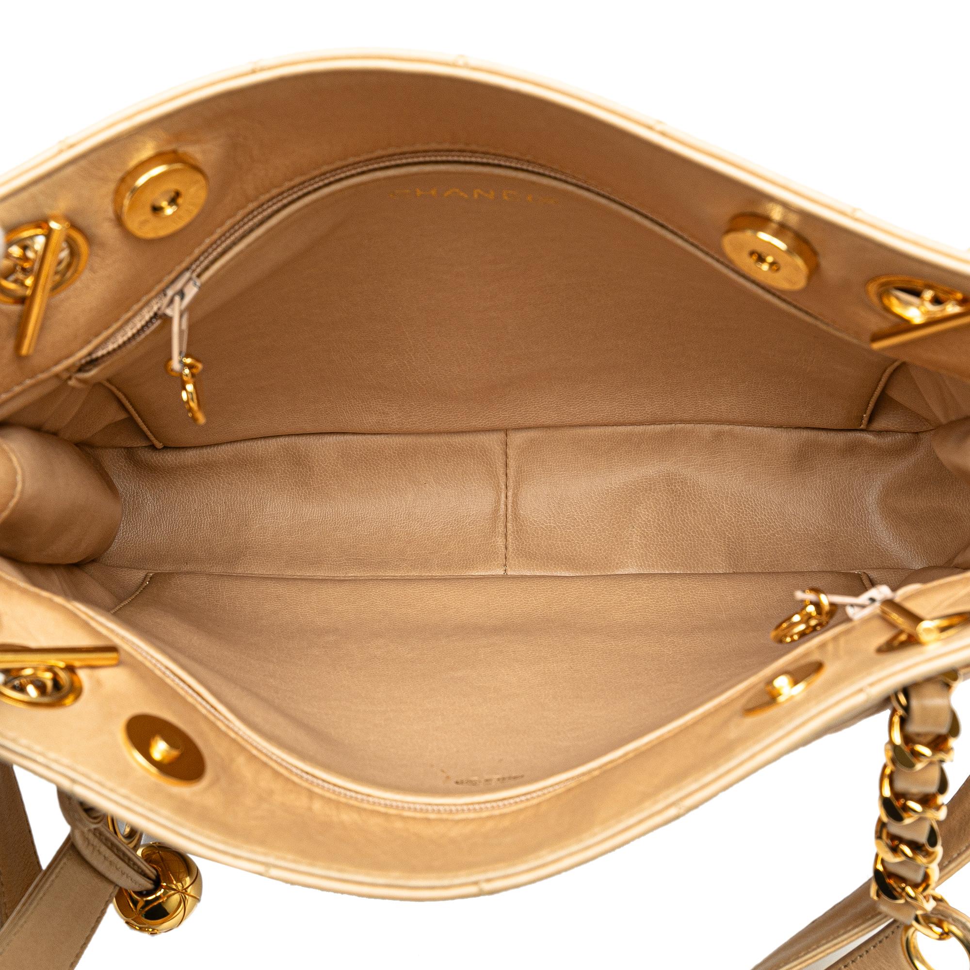 Chanel Quilted Lambskin Shoulder Bag