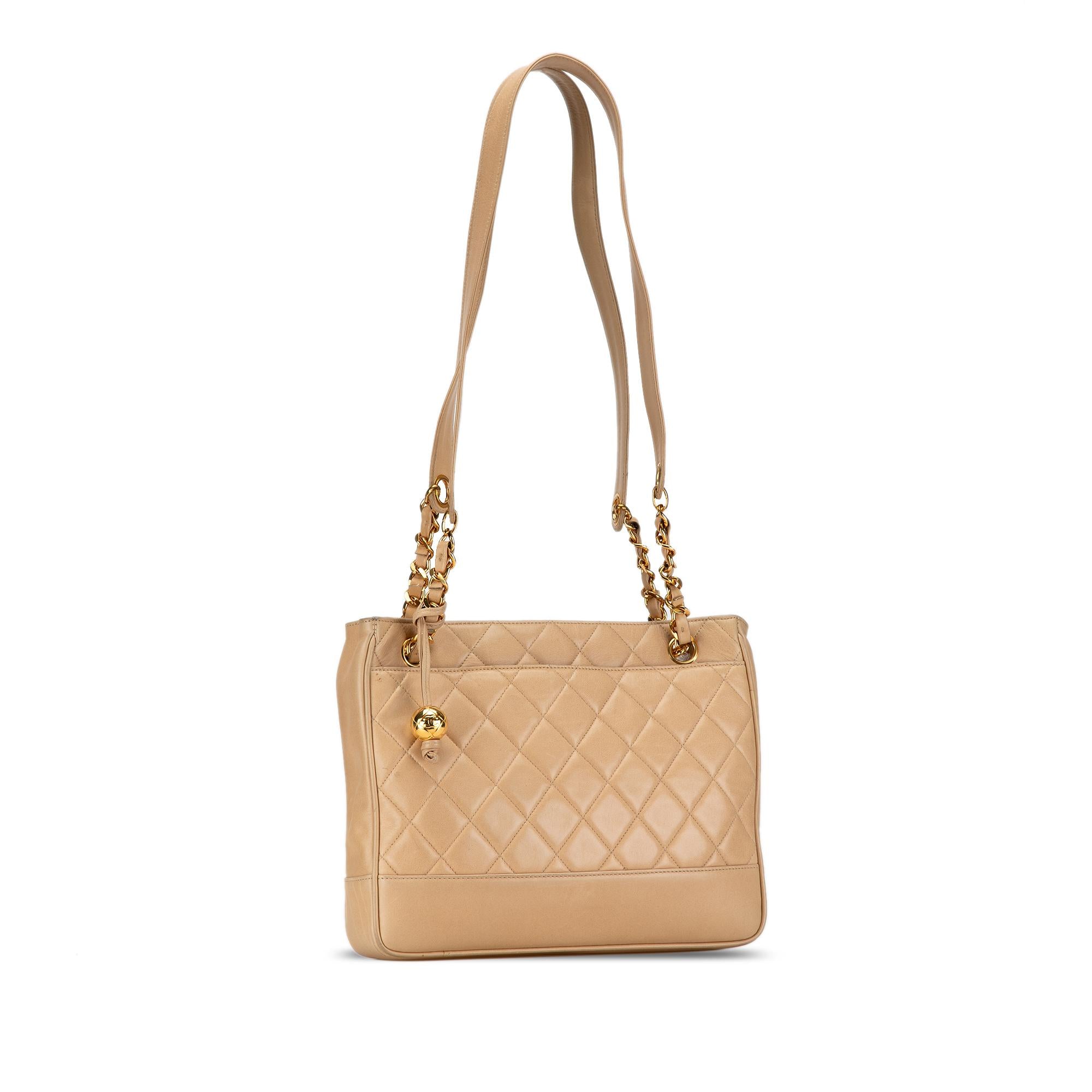 Chanel Quilted Lambskin Shoulder Bag