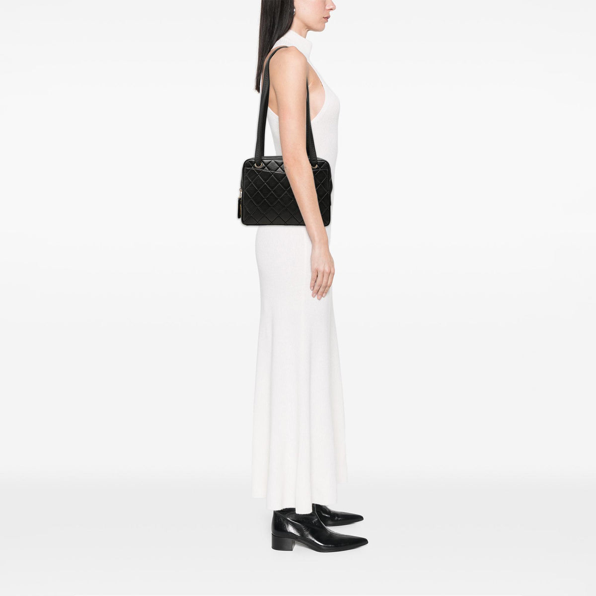 Chanel Quilted Lambskin Shoulder Bag