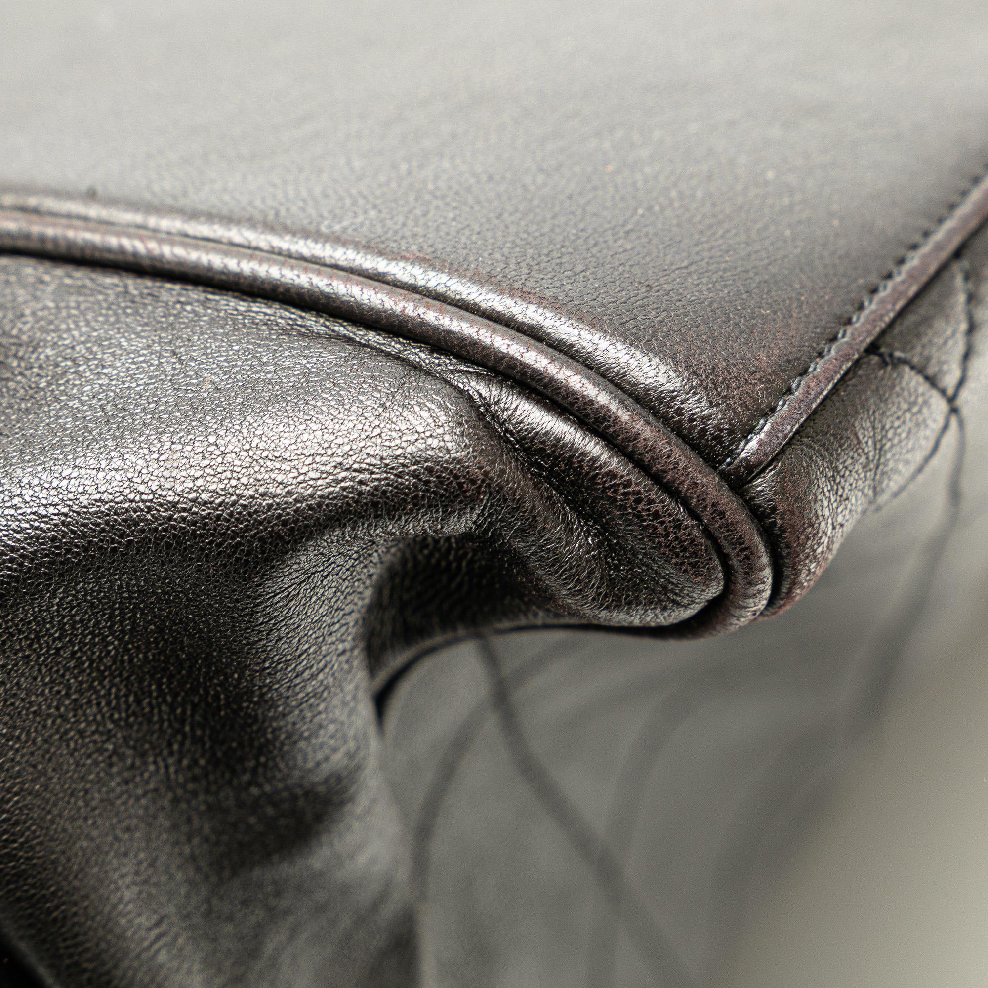 Chanel Quilted Lambskin Tassel Chain Tote