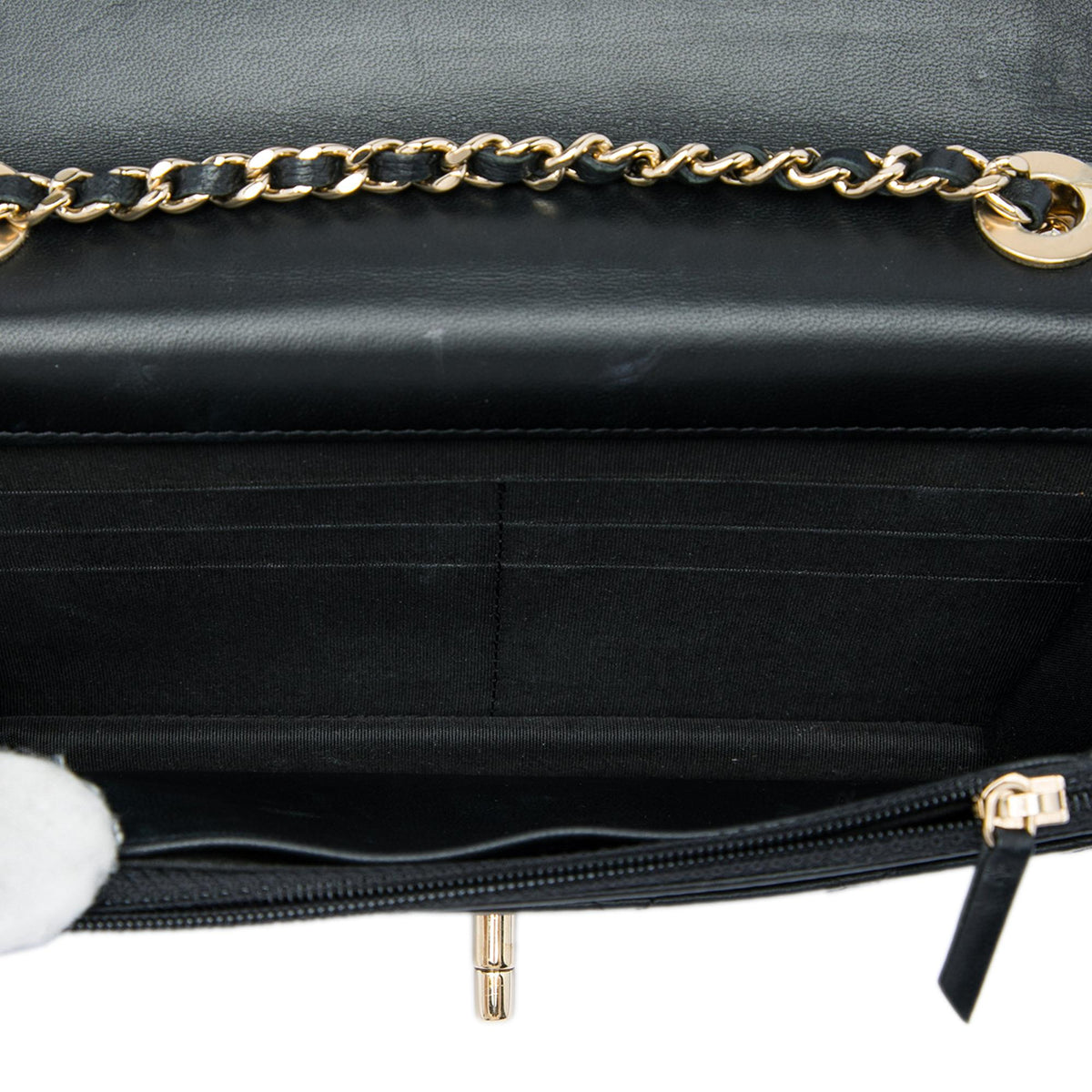 Chanel Quilted Lambskin Trendy CC Wallet On Chain