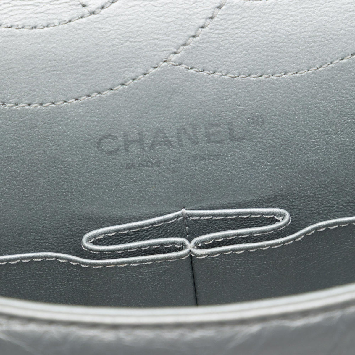 Chanel Quilted Metallic Aged Calfskin Reissue 2.55 Double Flap 227