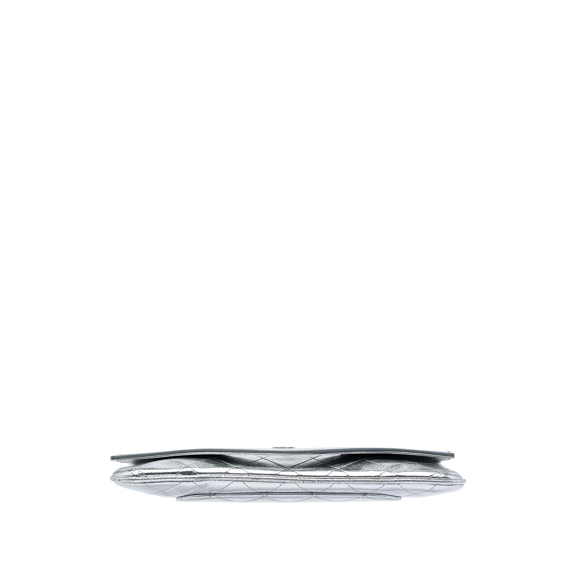 Chanel Quilted Metallic Calfskin 31 Clutch