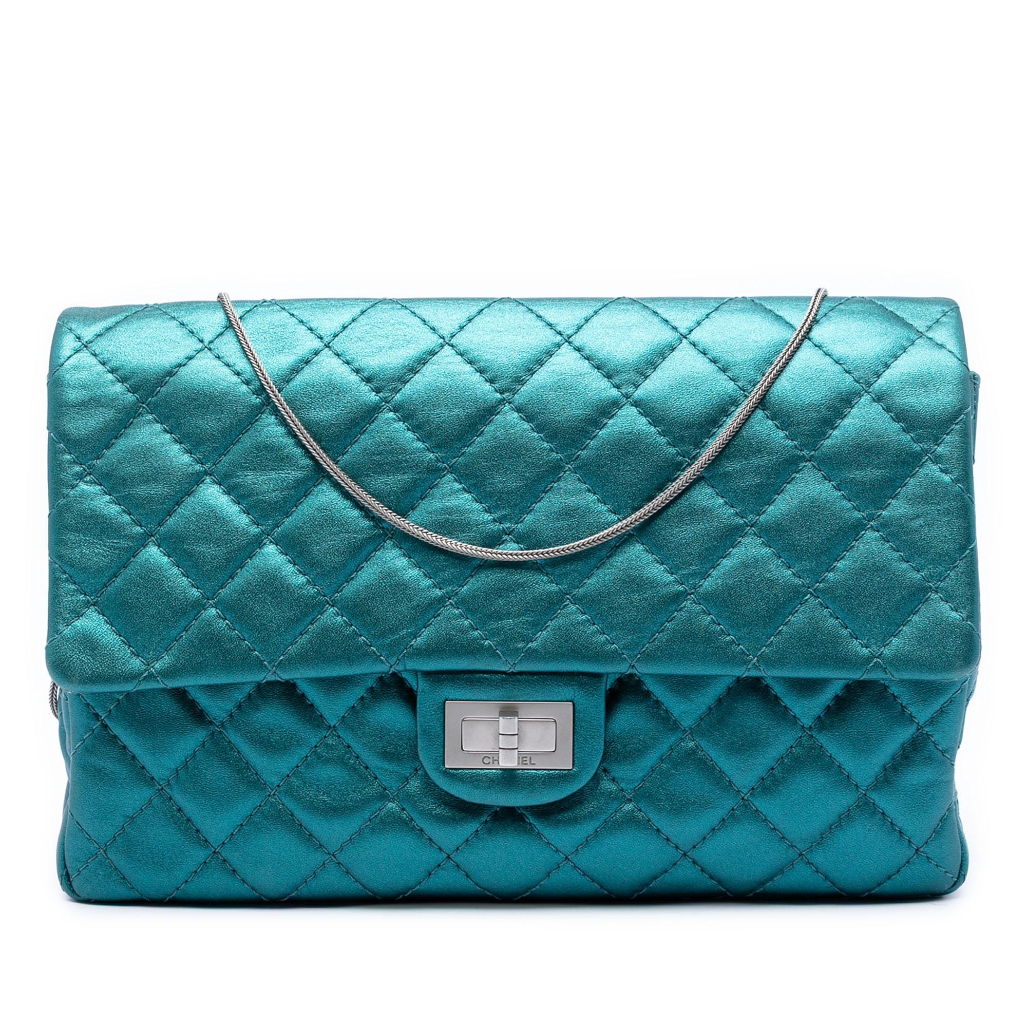Chanel Quilted Metallic Calfskin Reissue 2.55 Flap 226