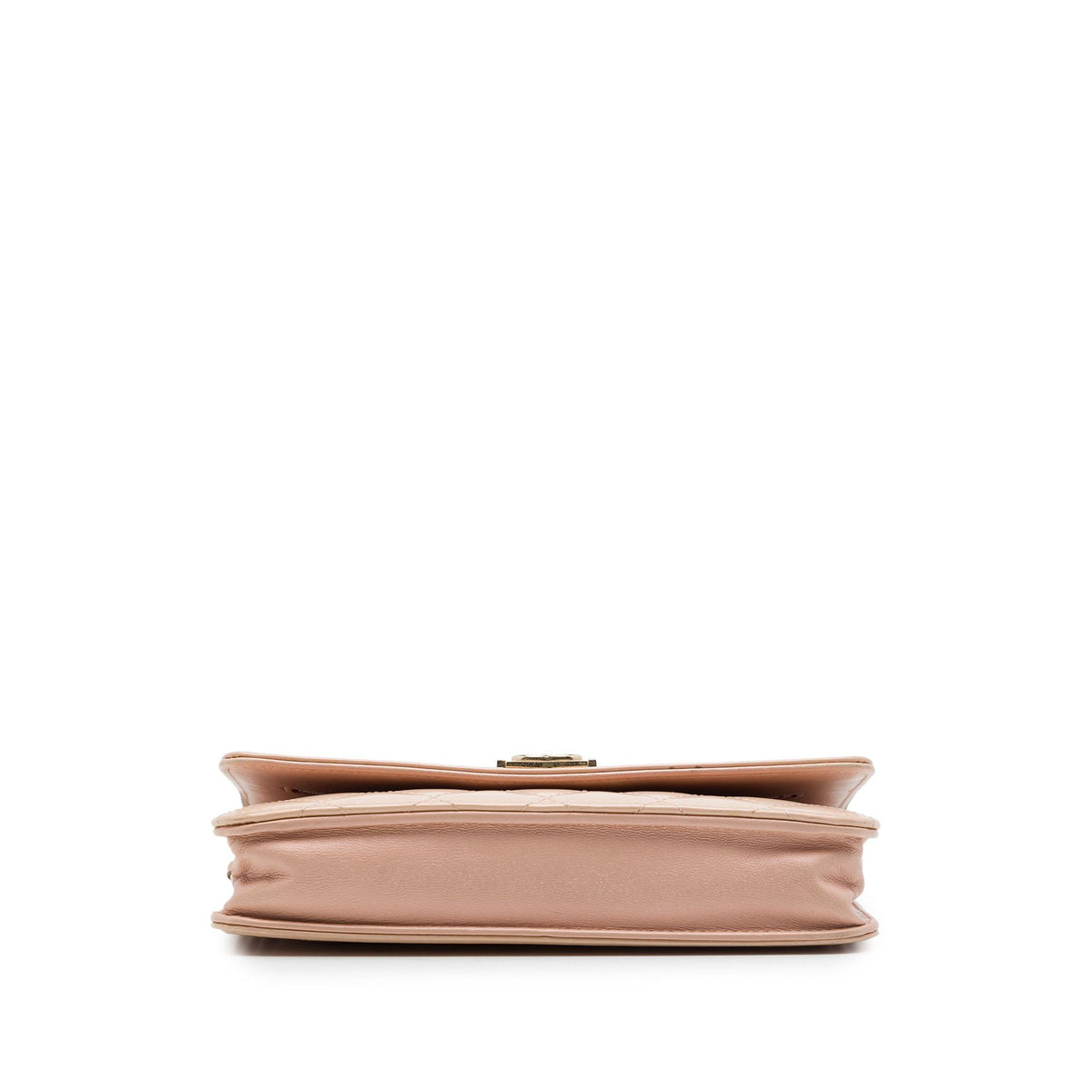 Chanel Quilted Patent Boy Wallet on Chain