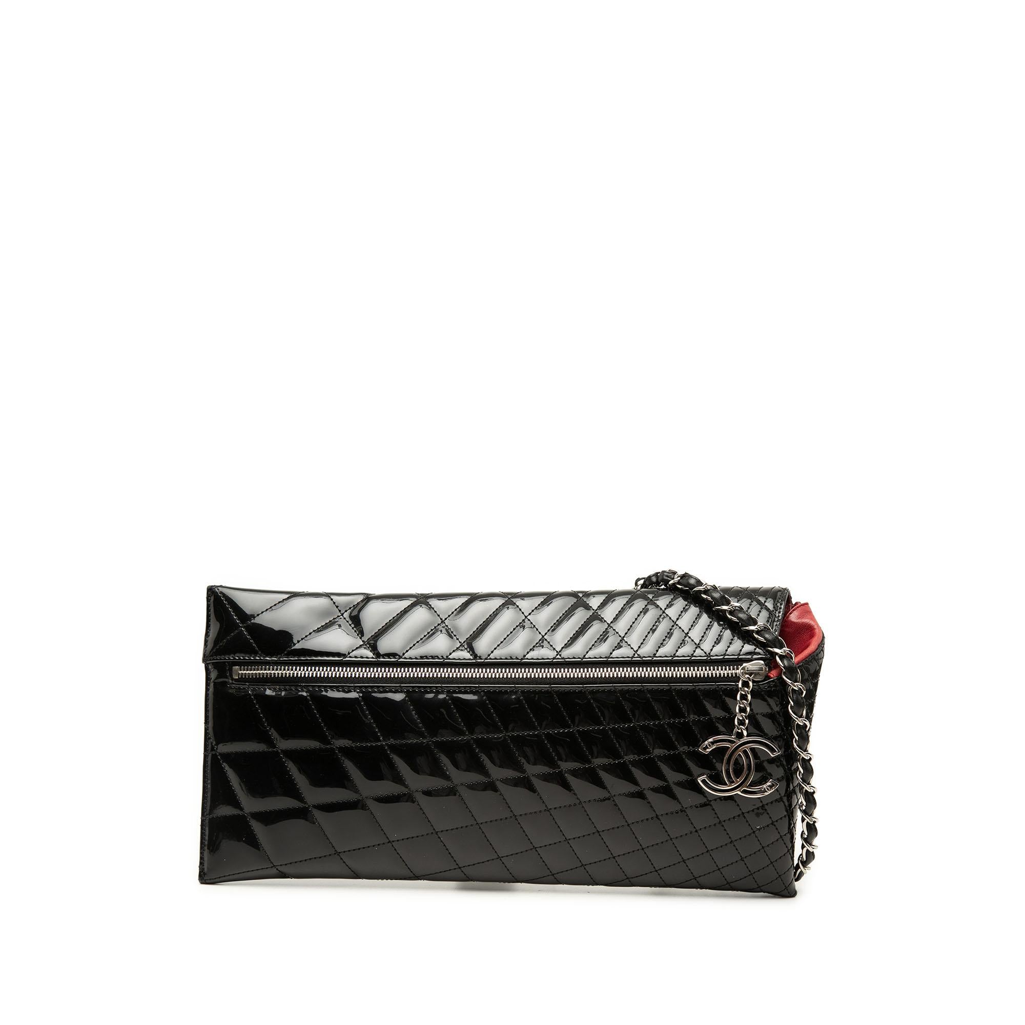 Chanel Quilted Patent Geometric Kaleidoscope Shoulder Bag