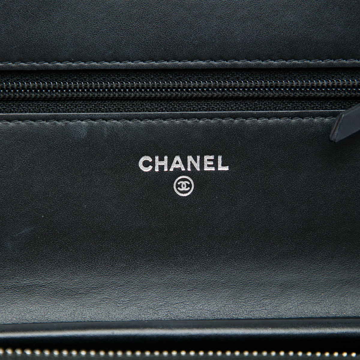 Chanel Quilted Patent Golden Class Wallet on Chain