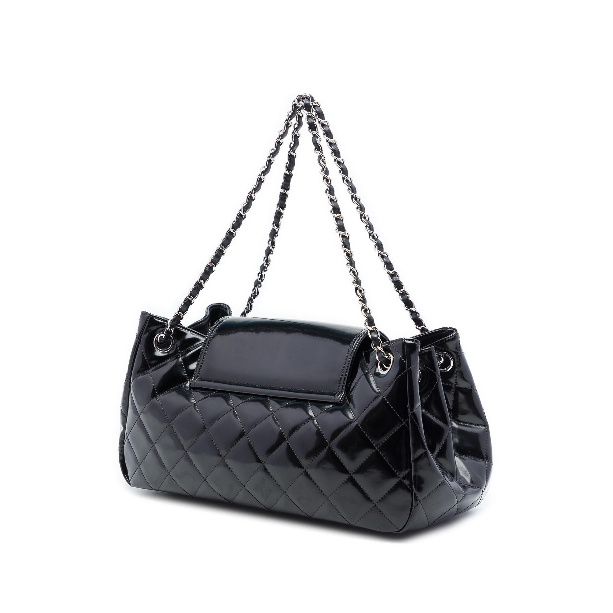 Chanel Quilted Patent Reissue 2.55 Accordion Flap