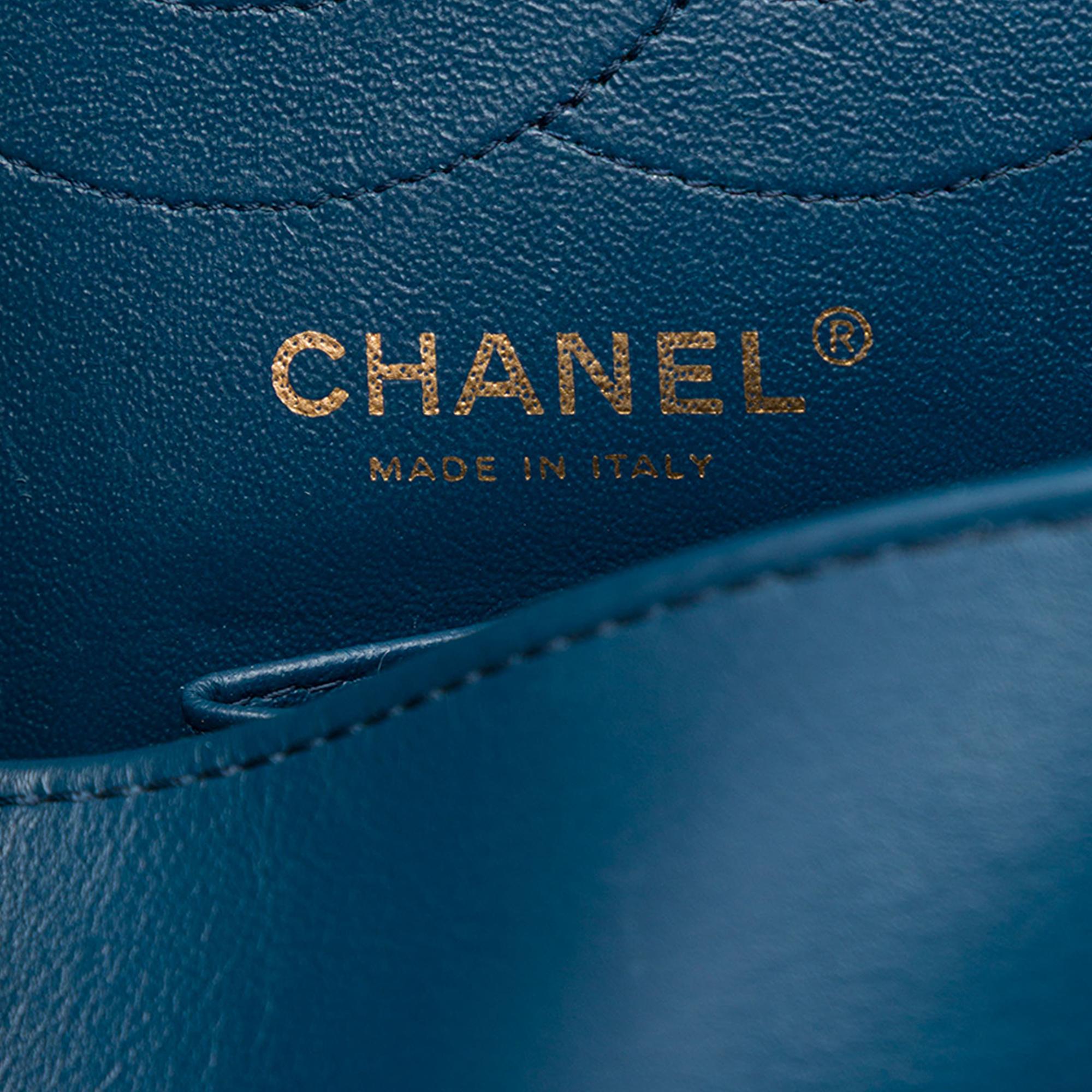 Chanel Quilted Patent Reissue 2.55 Double Flap 225