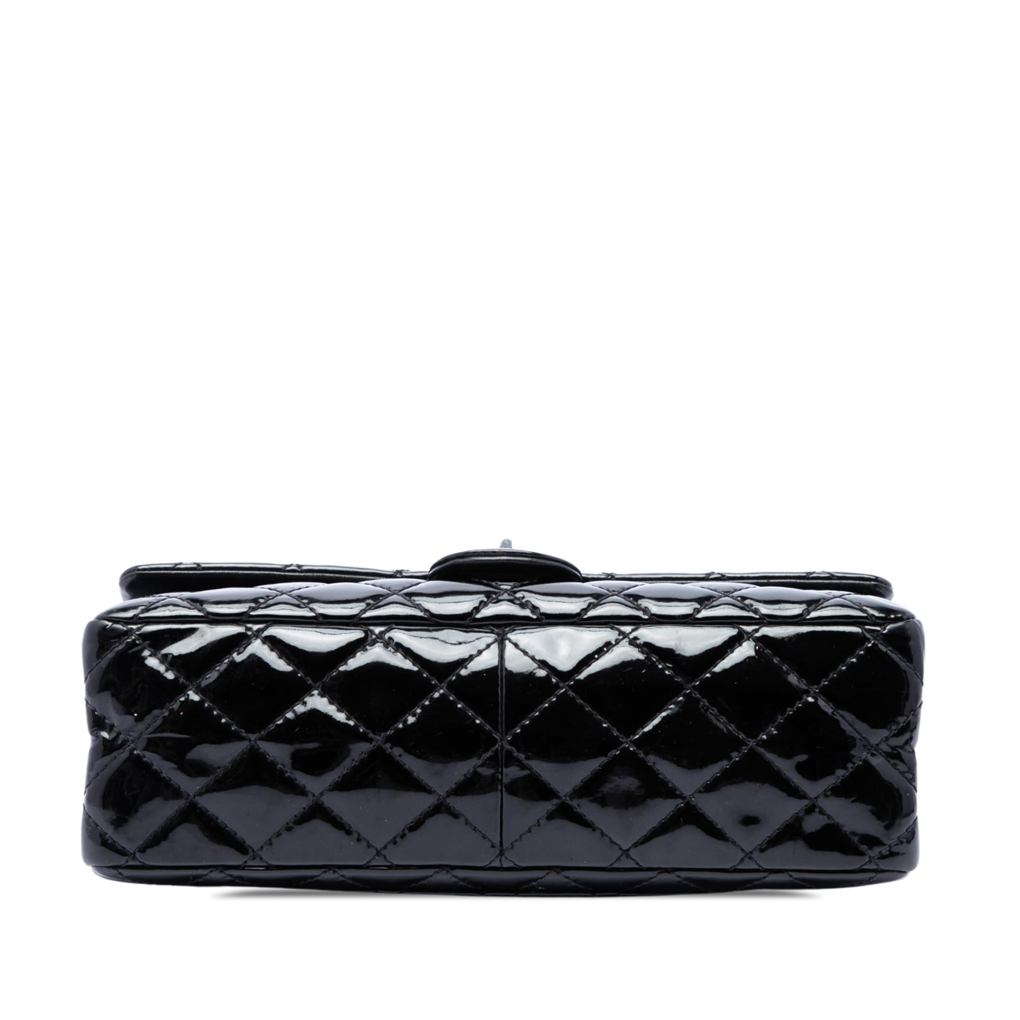 Chanel Quilted Patent Reissue 2.55 Double Flap 226