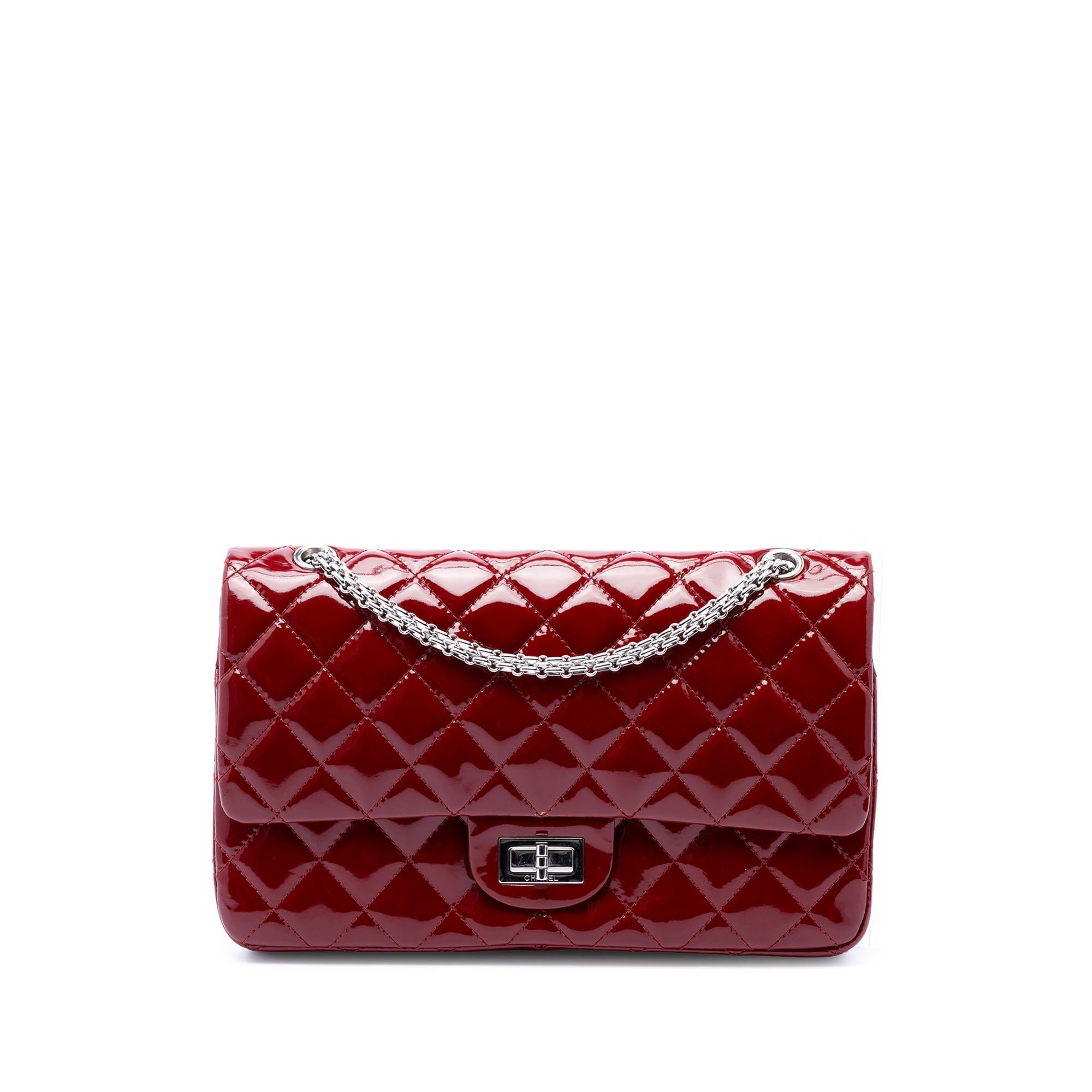 Chanel Quilted Patent Reissue 2.55 Double Flap 227