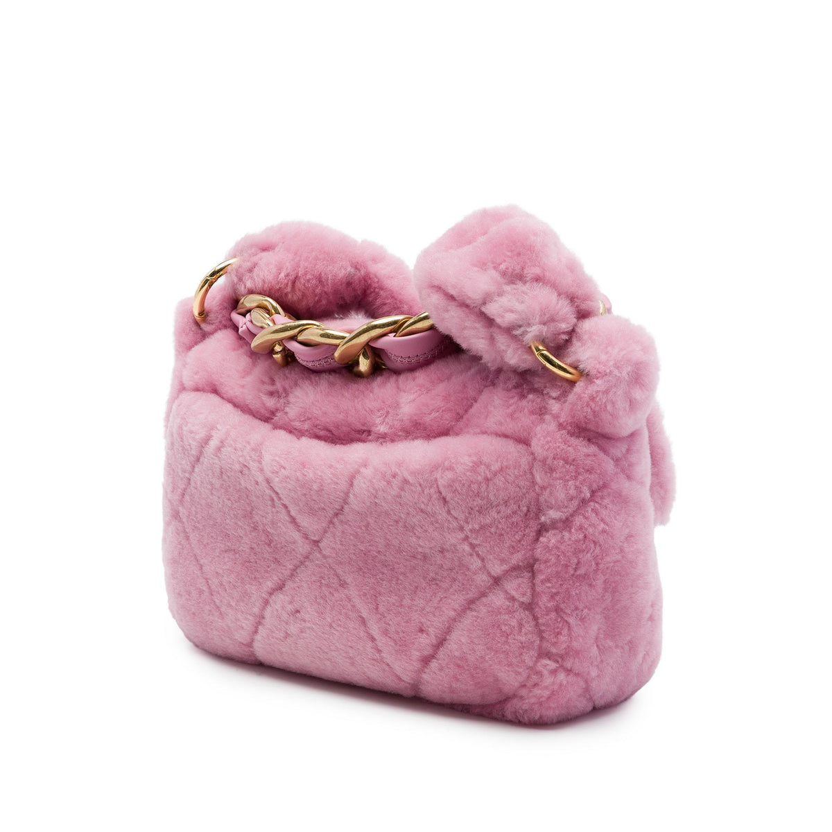 Chanel Quilted Shearling Coconing Single Flap