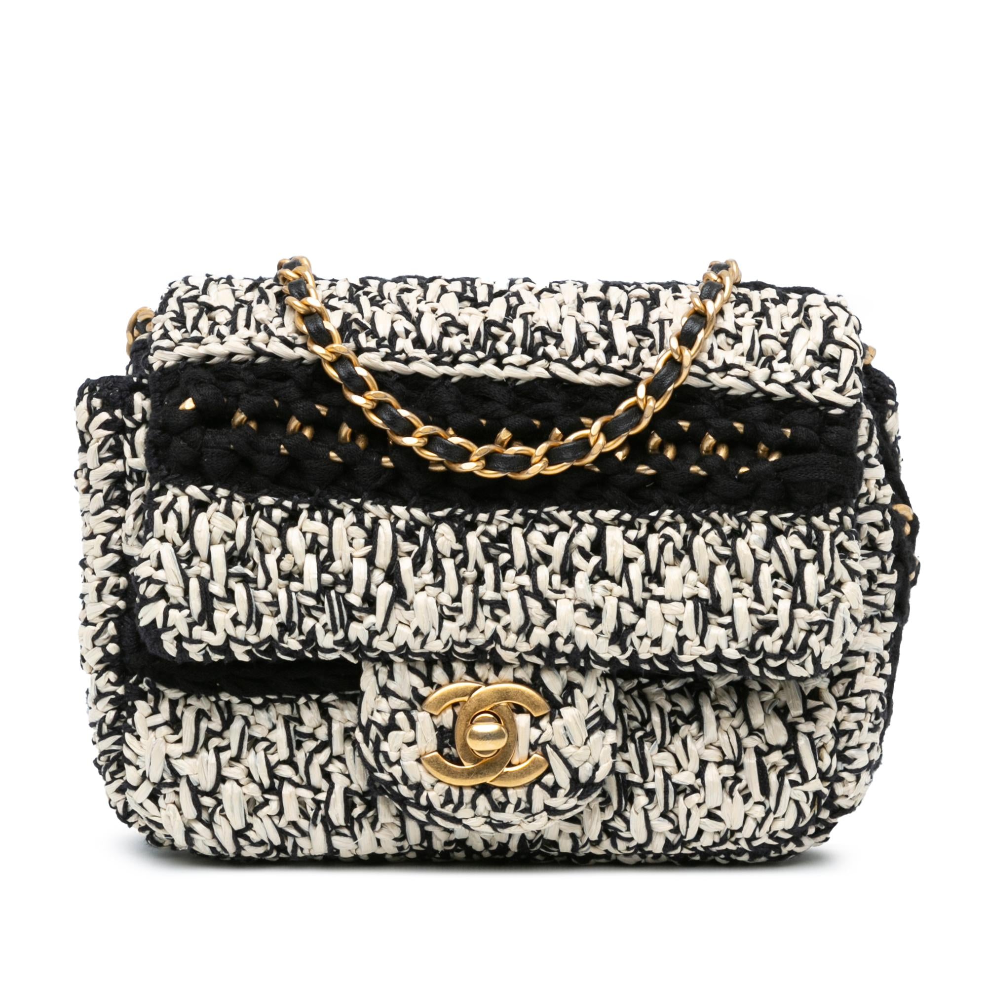 Chanel Raffia Braided with Love Flap (SHG-WzTVWW)