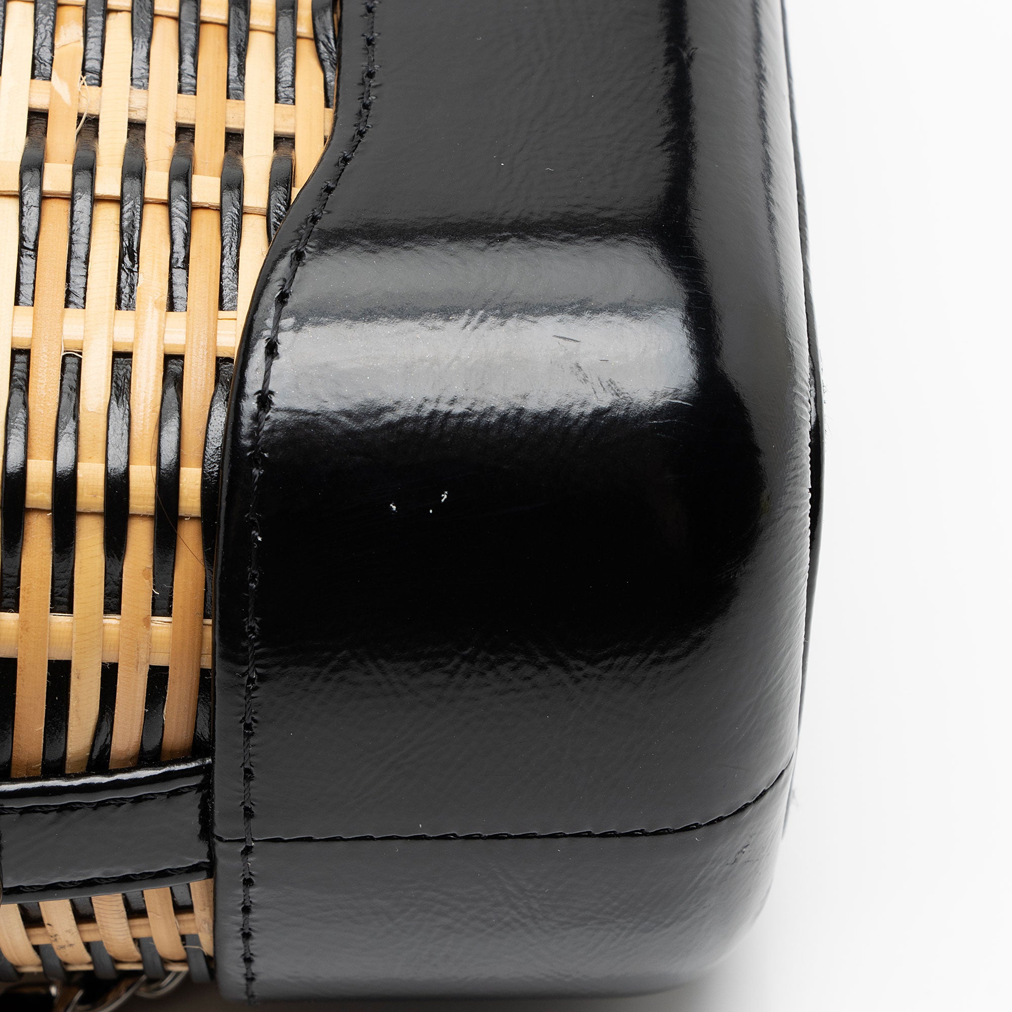 Chanel Rattan Calfskin Gabrielle Small Hobo