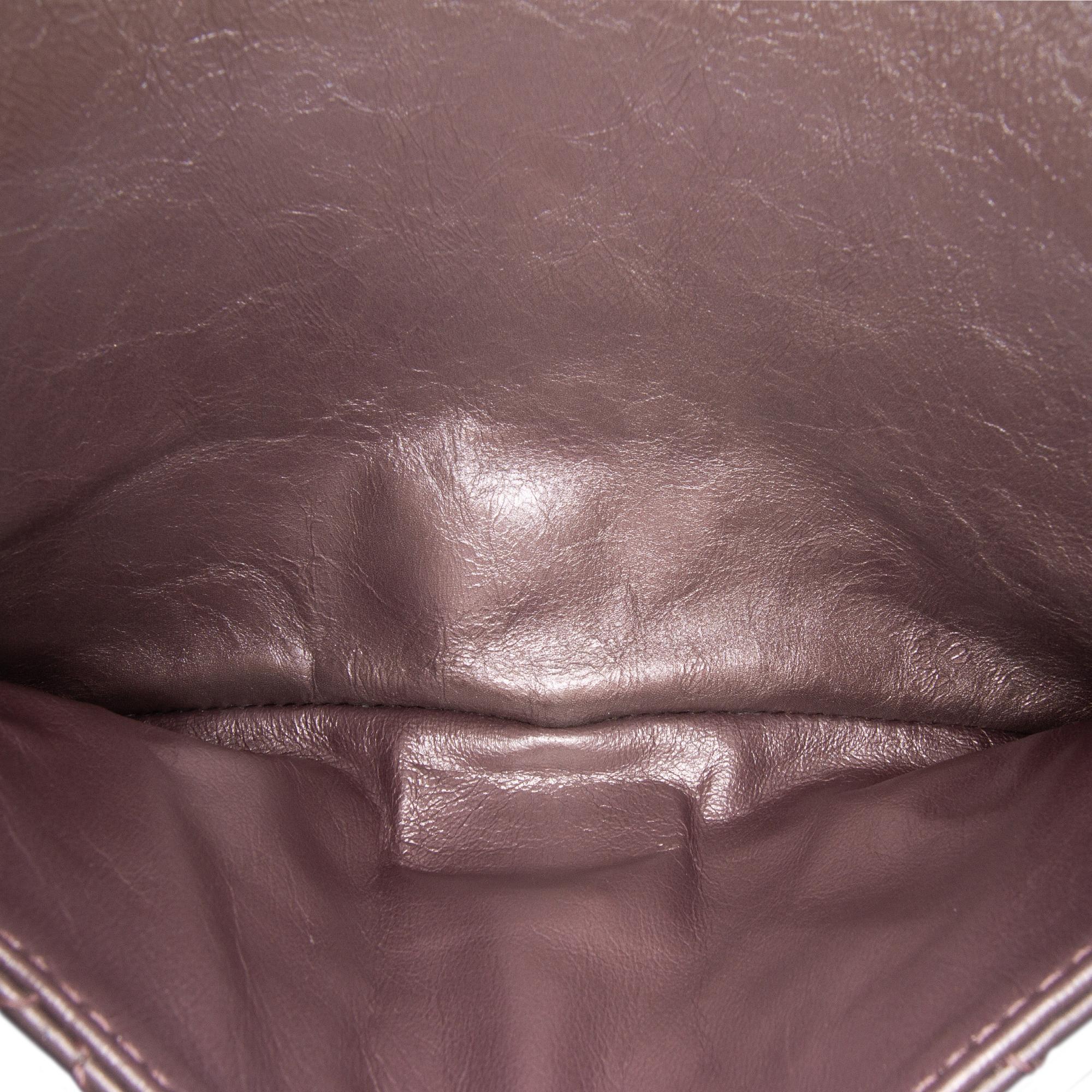 Chanel Reissue 2.55 Aged Metallic Calfskin Double Flap 226